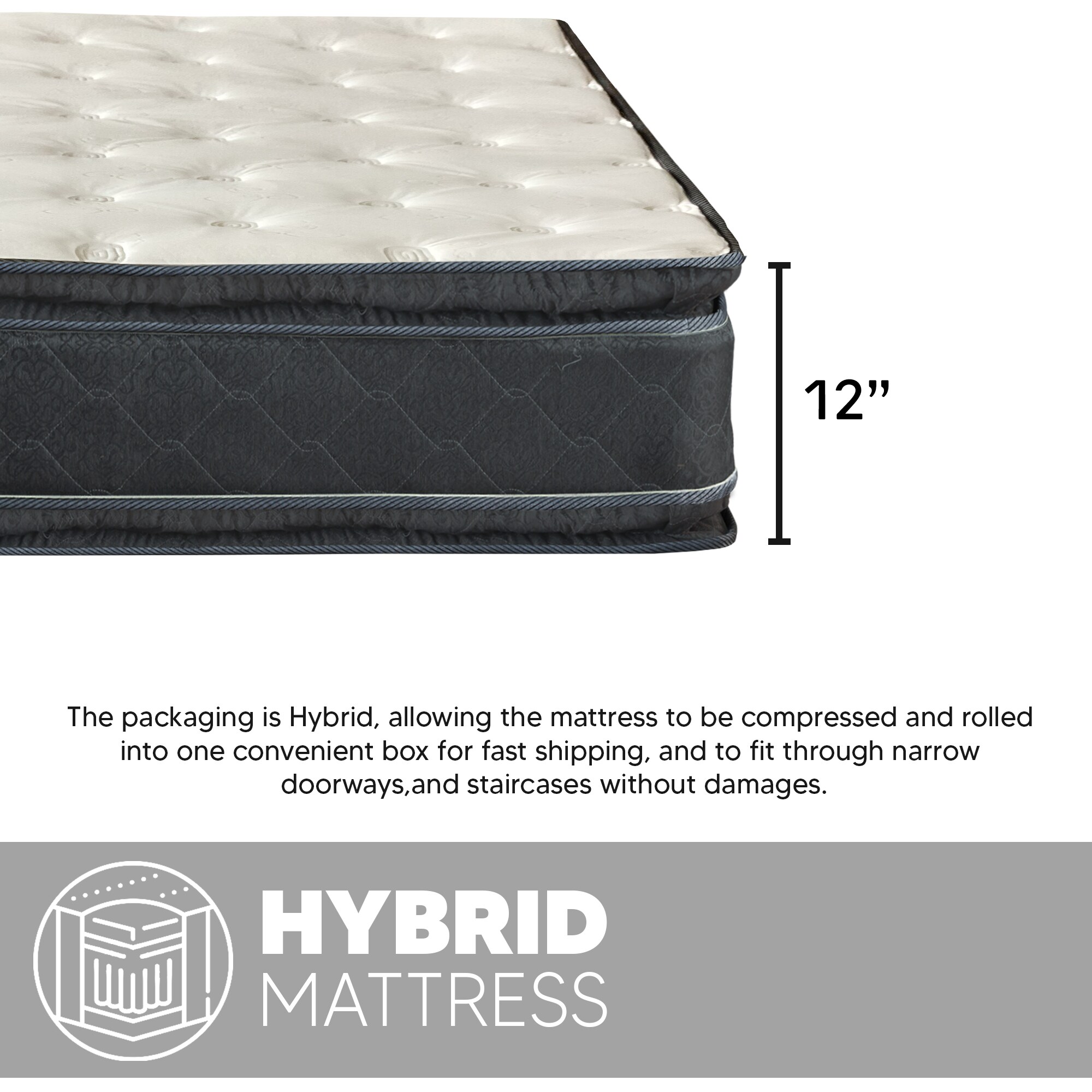 Glance PC302-4/6-1 Mattresses-Boxsprings - View #4