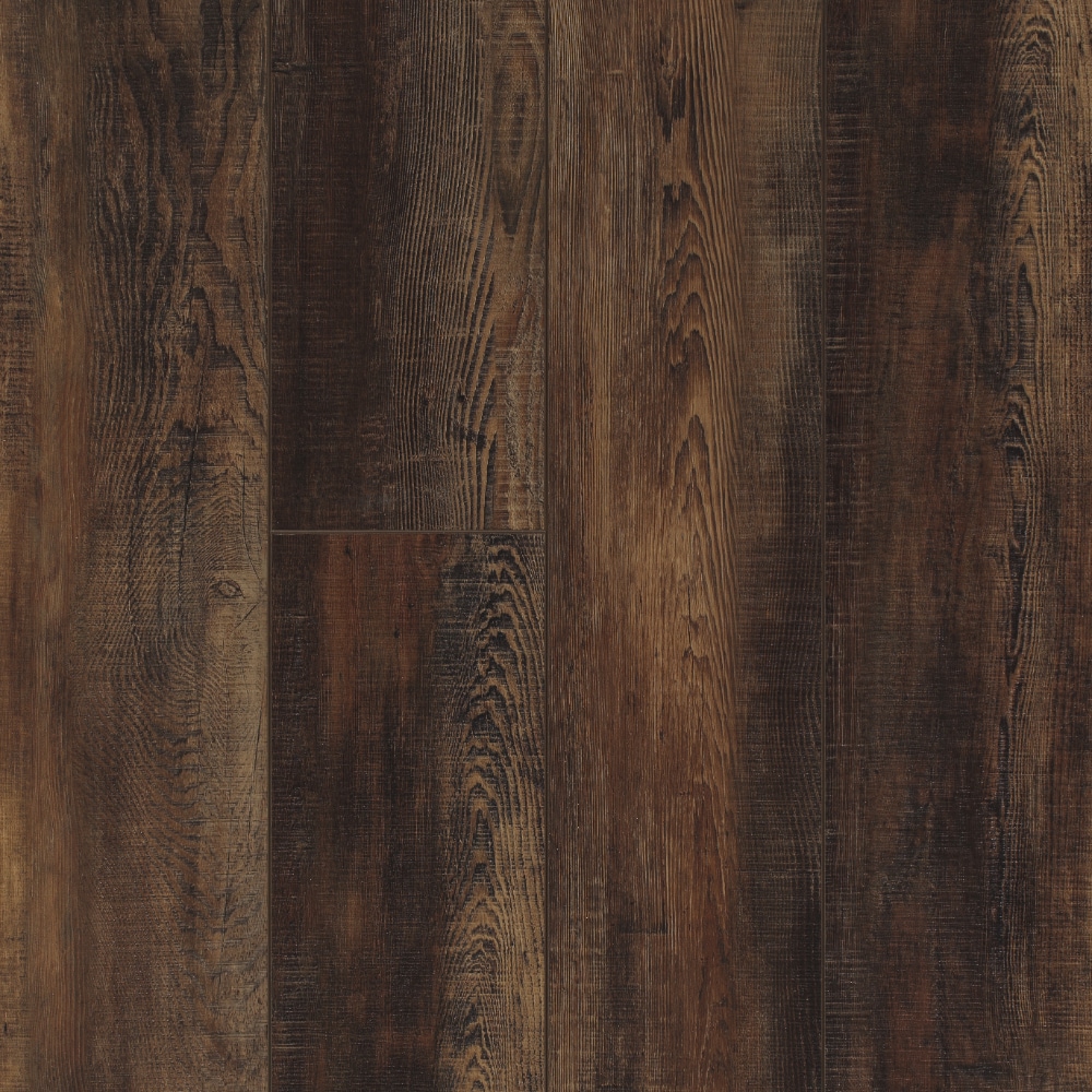Shaw LX92800794 Parallax HD Plus Graceful Brown Wood look 20-mil x 7-in W x 48-in L Waterproof and Water Resistant Interlocking Luxury Vinyl Plank Flooring ( 18.91-sq ft Carton )