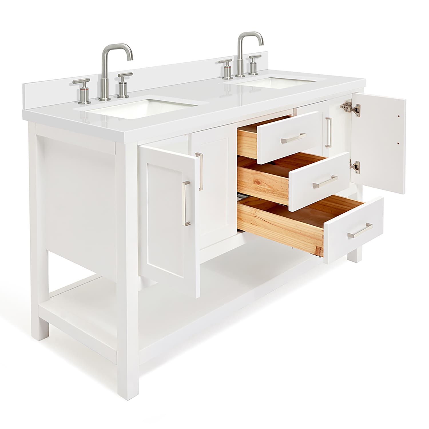 ARIEL S061DWQRVOWHT Bath-Vanity-Combo - View #5