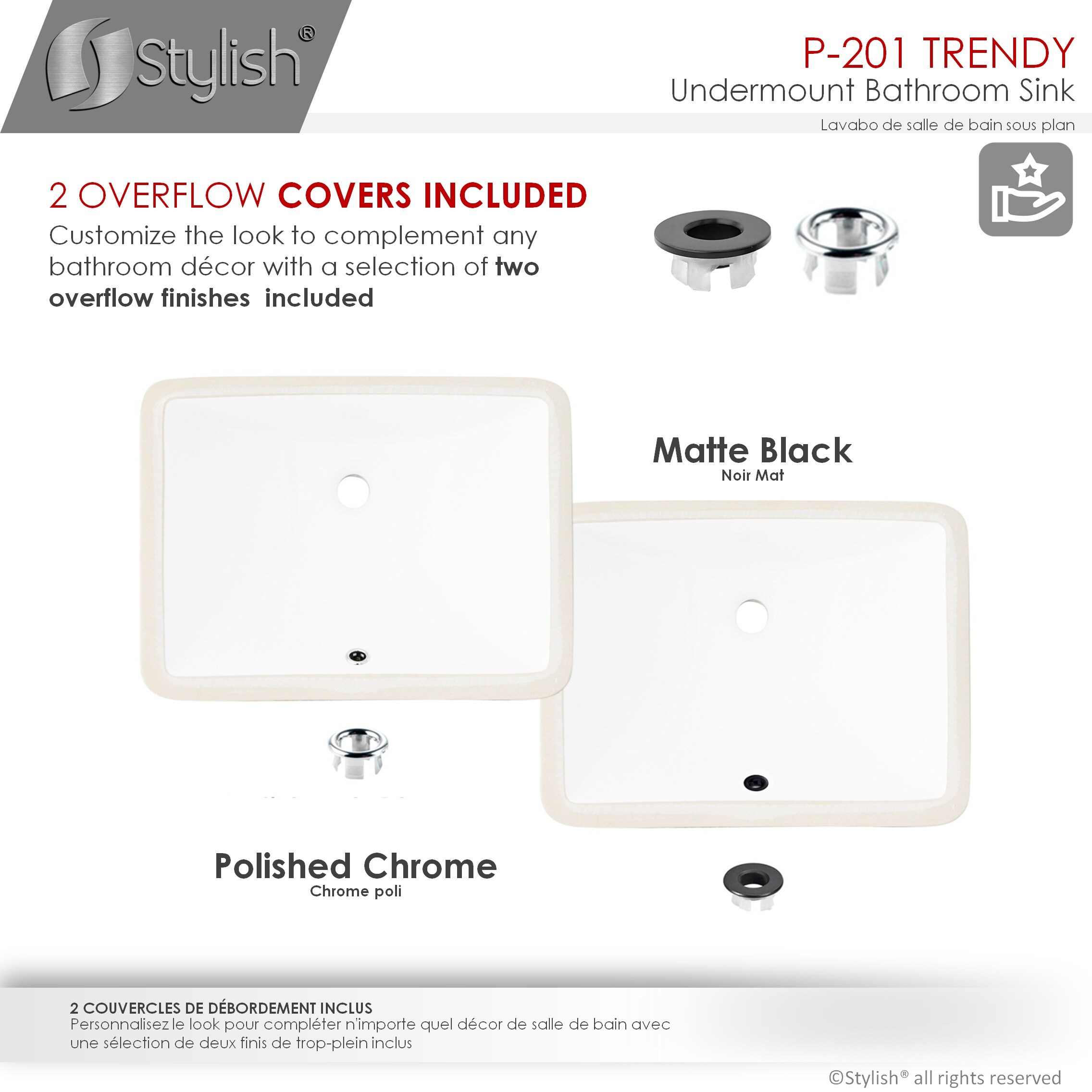 Stylish P-201-2 Bath-Sink - View #7