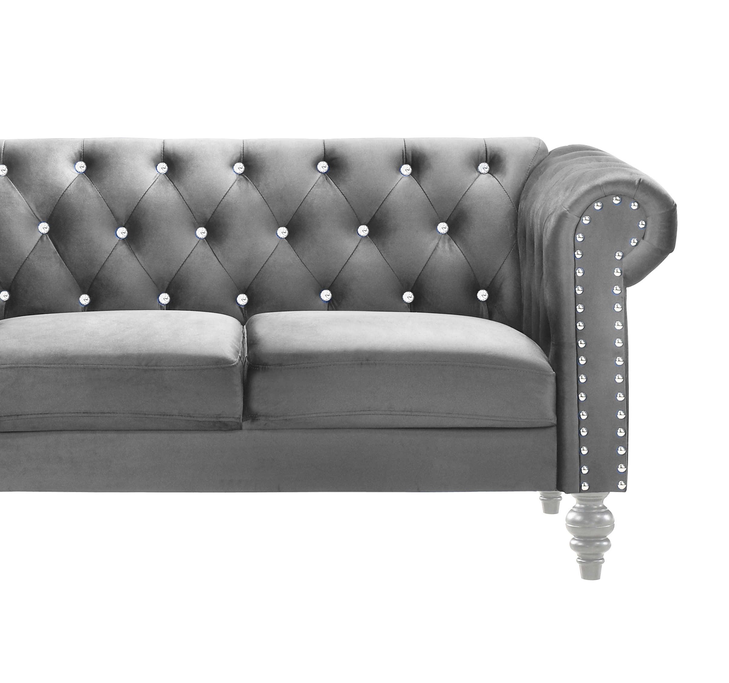 New Classic Furniture UKD13-30-GRYC Sofas-Loveseats - View #6