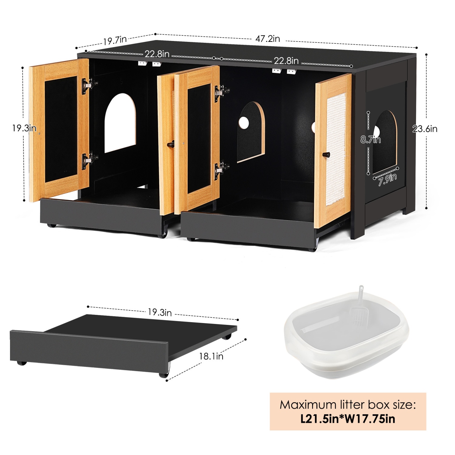 Streamdale Furniture W1687P181573 Pet-Beds - View #7