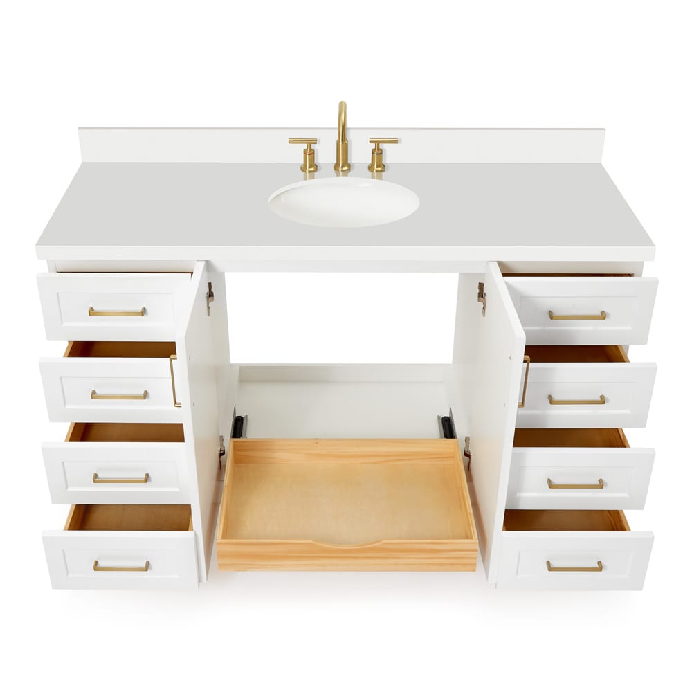 ARIEL Q061SWQOVOWHT Bath-Vanity-Combo - View #6