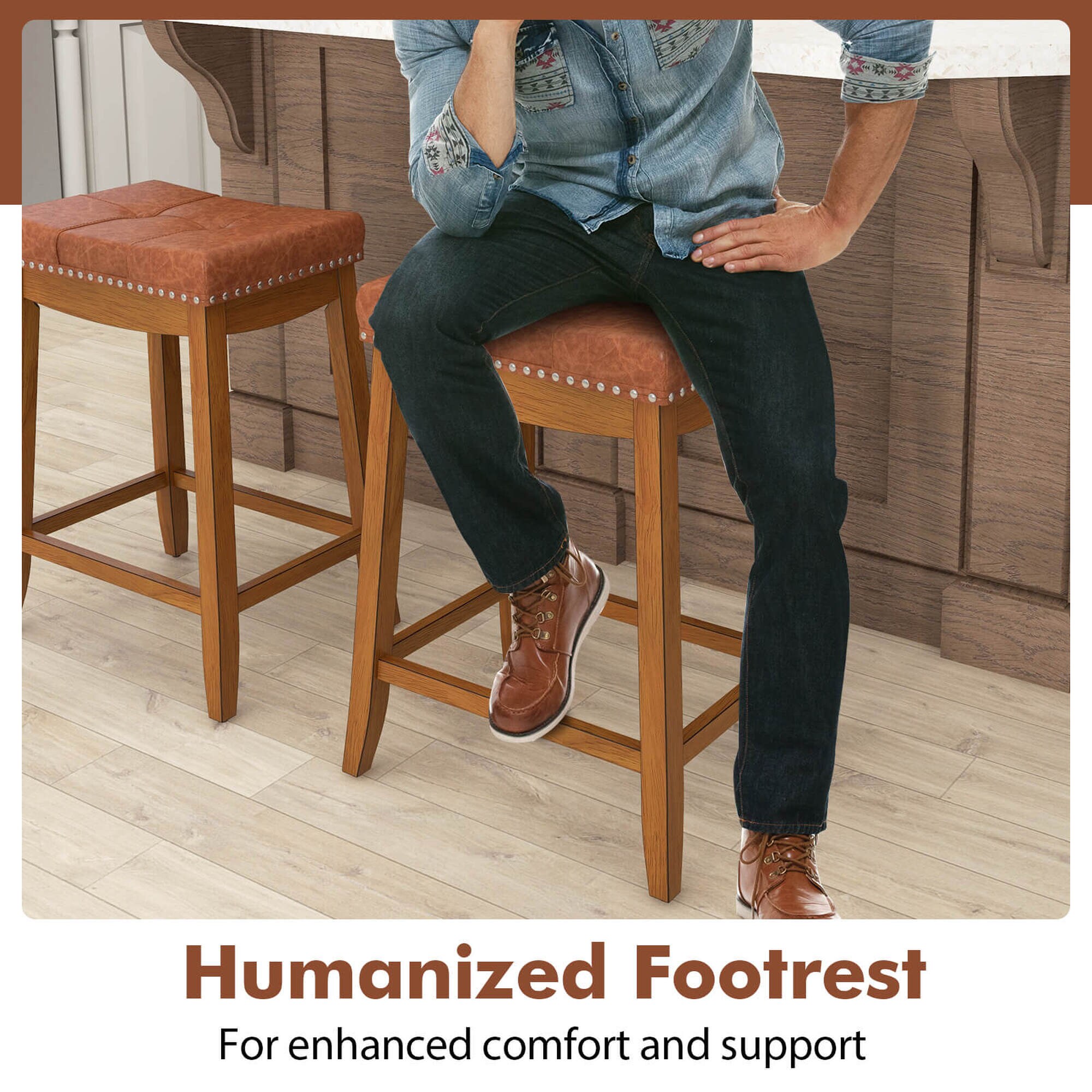 Costway HCST04363 stools - View #7
