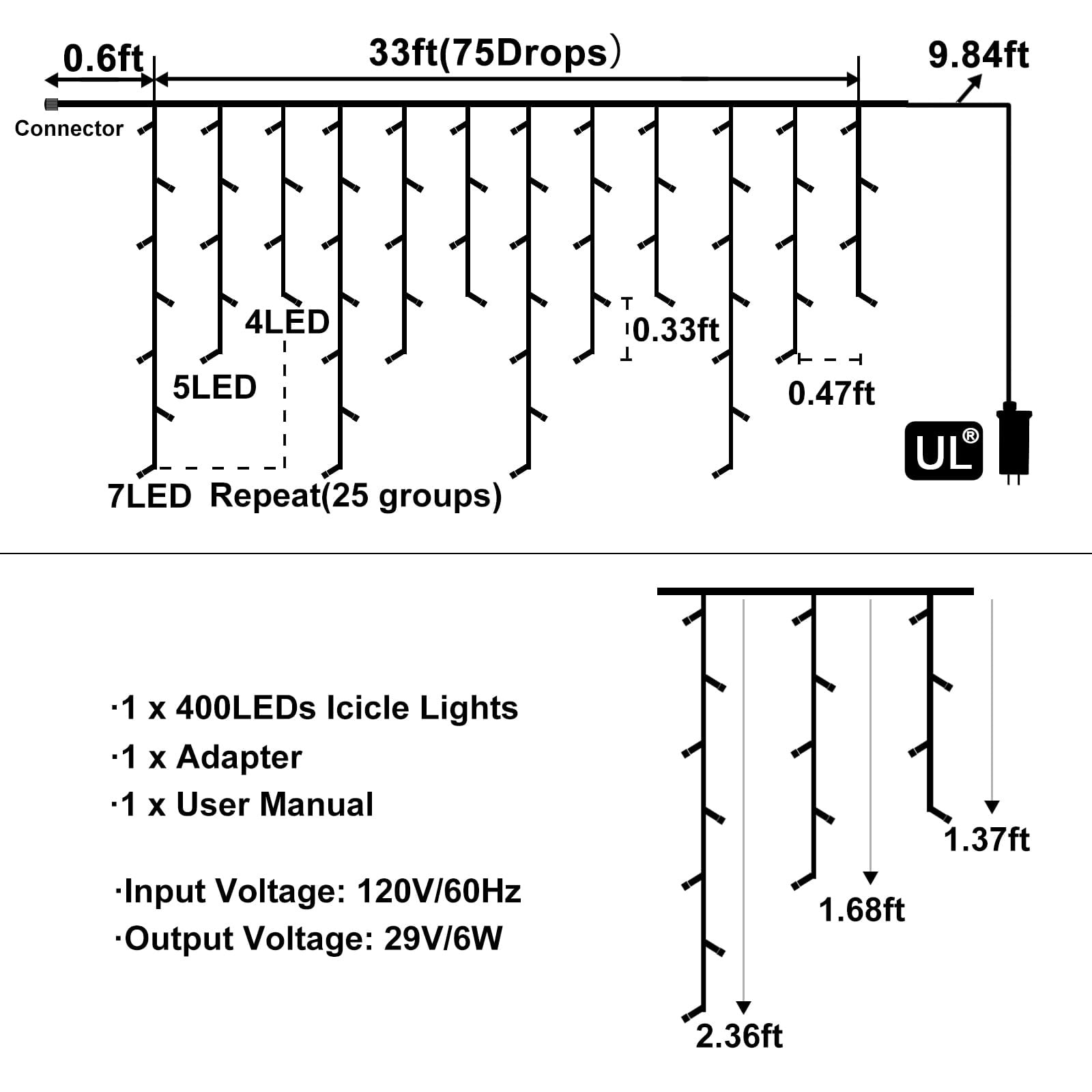 AOIZGMY L05AZ09032 Patio-String-Lights - View #6
