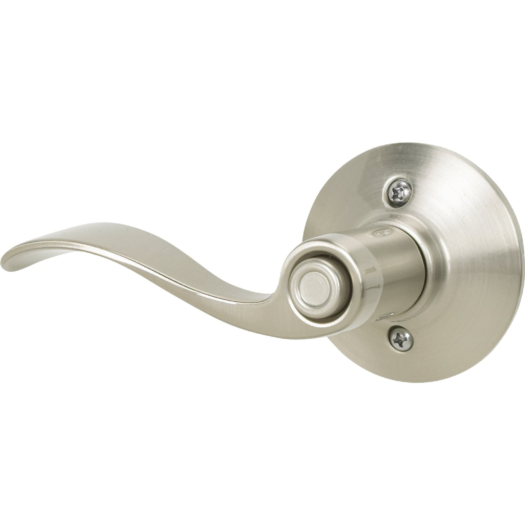 Schlage Lever Lock Privacy Accent Satin Nickel Left Or Right Handed Ada Compliant Ansi Gr 2 #221272