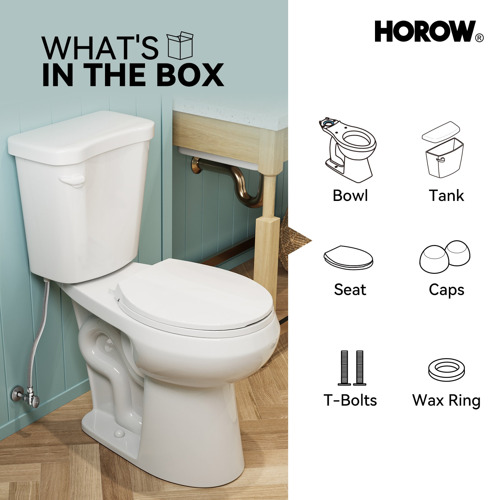 HOROW HR-R19S toilets - View #10