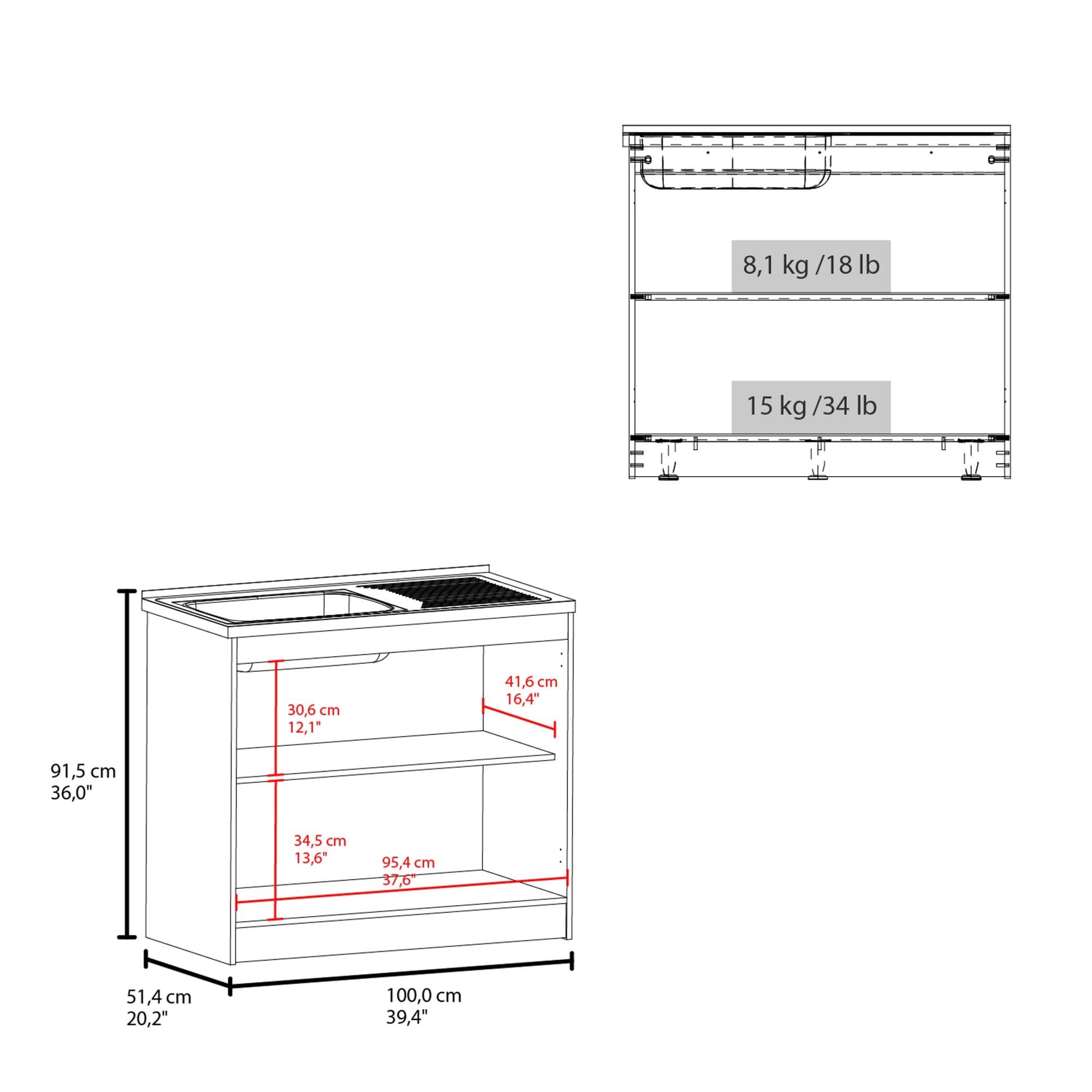 Wooakway FXLS0607-604F44 Laundry-Tubs-Utility-Sinks - View #5
