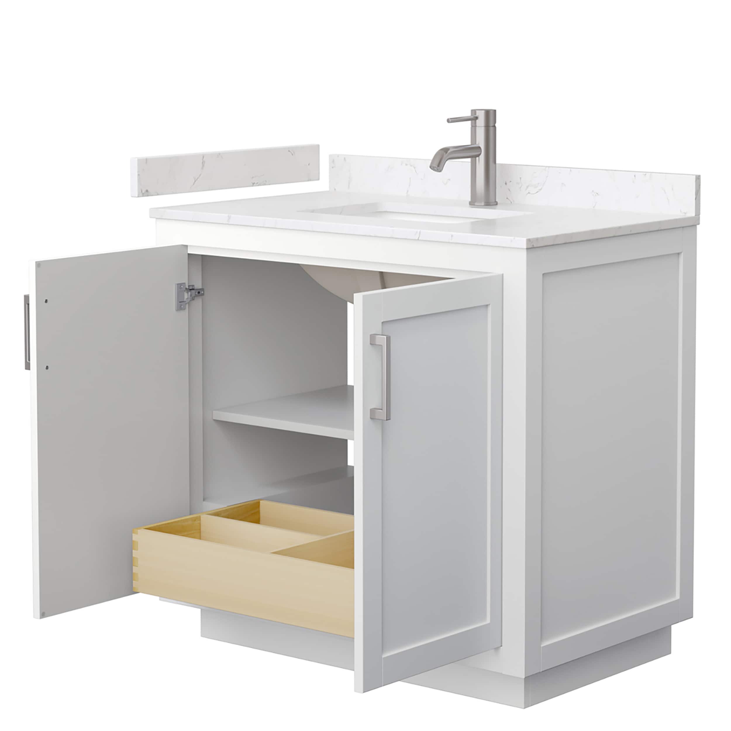 Wyndham Collection WCF292936SWHC2UNSMXX Bath-Vanity-Combo - View #3