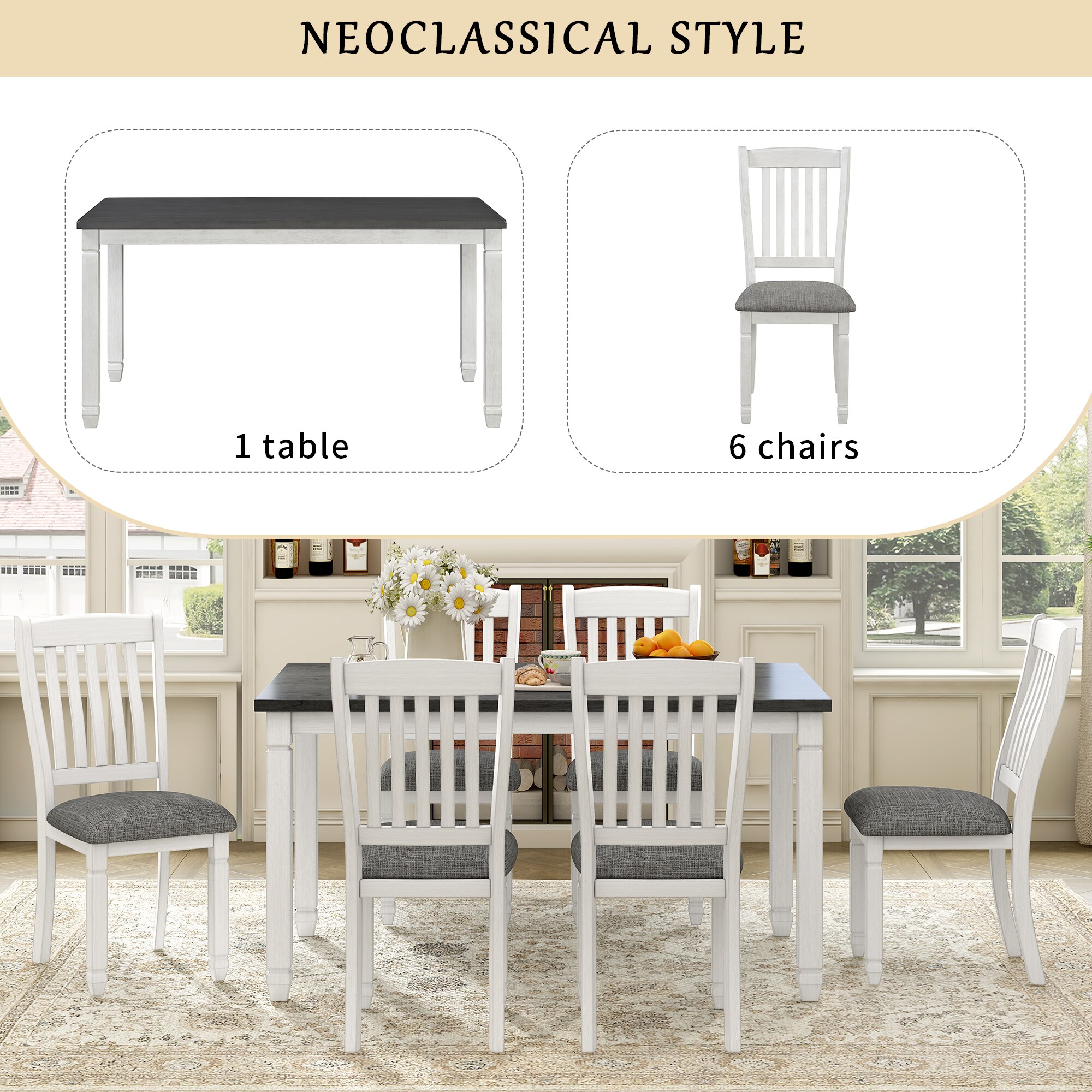 SINOFURN SYA330117BN Dining-Sets - View #4