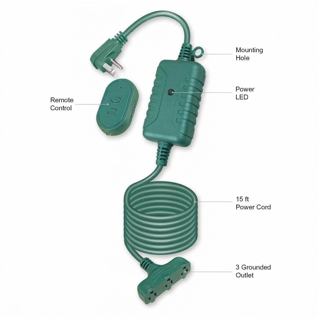 Etokfoks LETSF16ZO Electrical-Extension-Cords - View #3