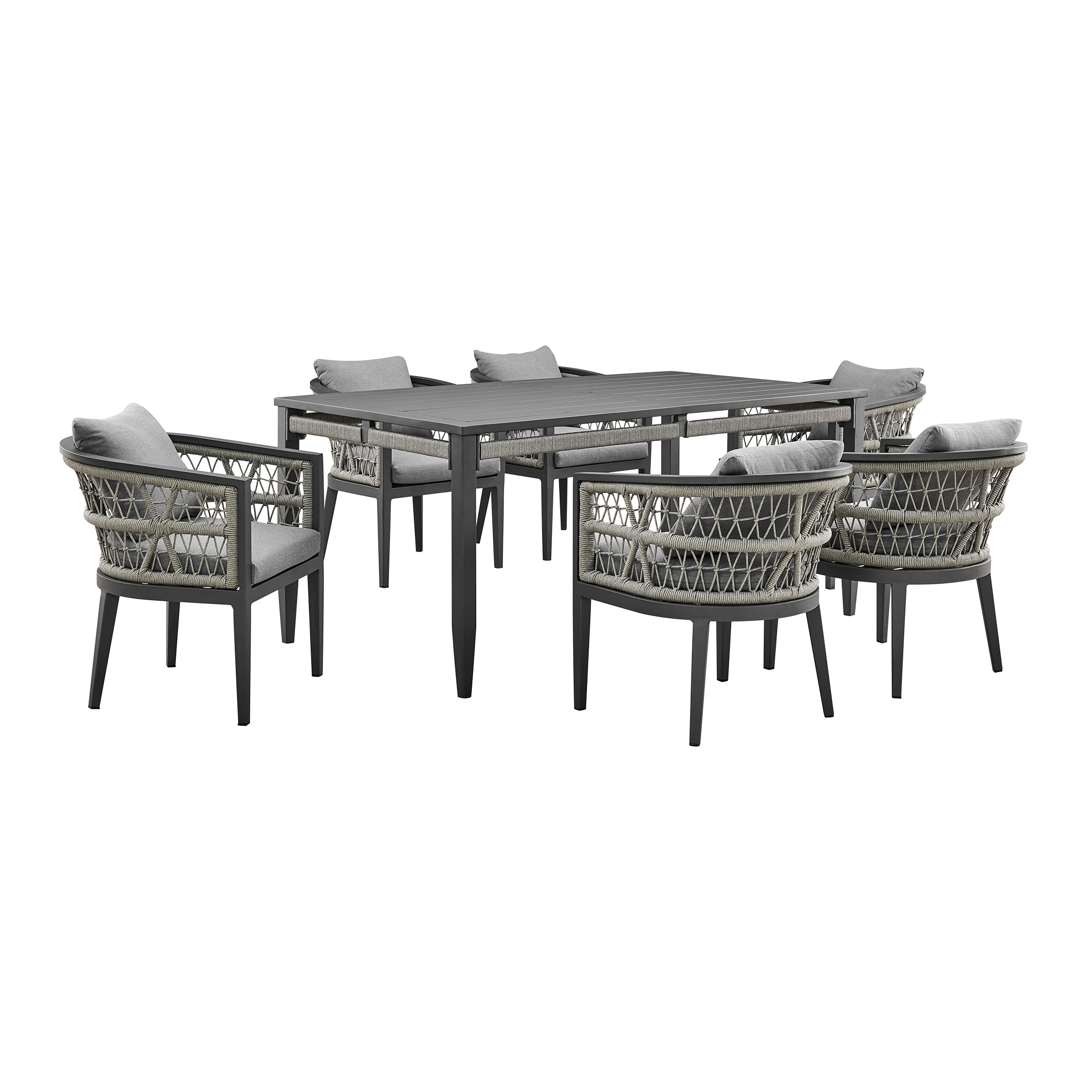 Armen Living SETODZE7GRY Patio-Dining-Sets - View #13