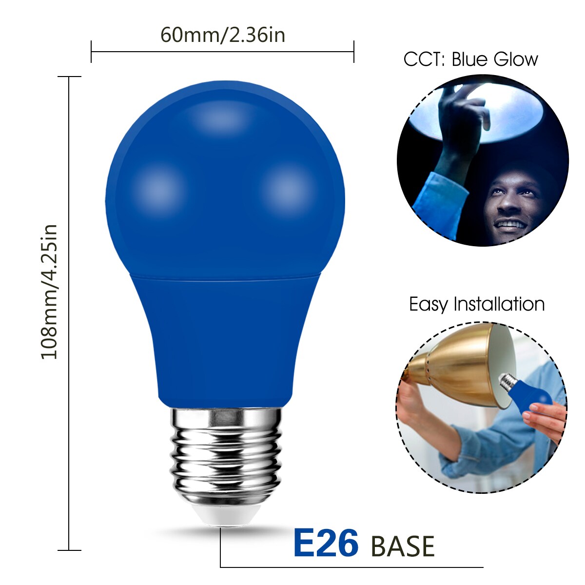 Lowes blue 2024 light bulbs