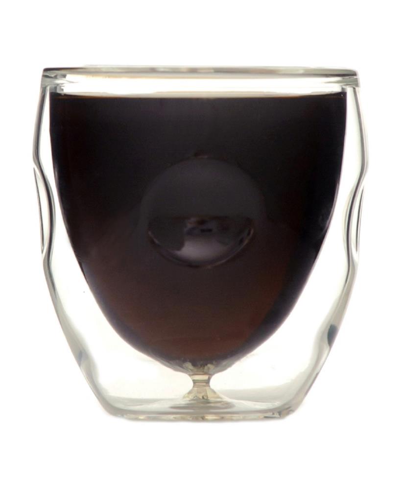 JoyJolt Pivot 1.8-fl oz Glass Clear Espresso Cup Set of: 4 in the