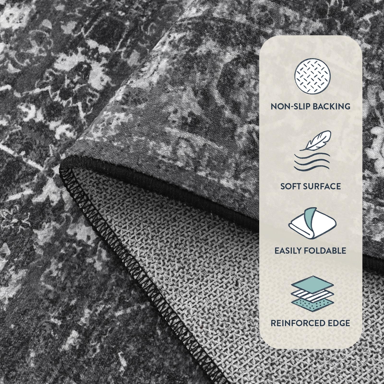 Lahome AR-ZZR-006-GR2 rugs - View #6