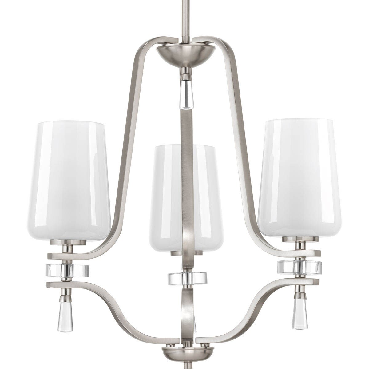 Progress Lighting Indulge 5-Light Brushed Nickel Transitional Chandelier