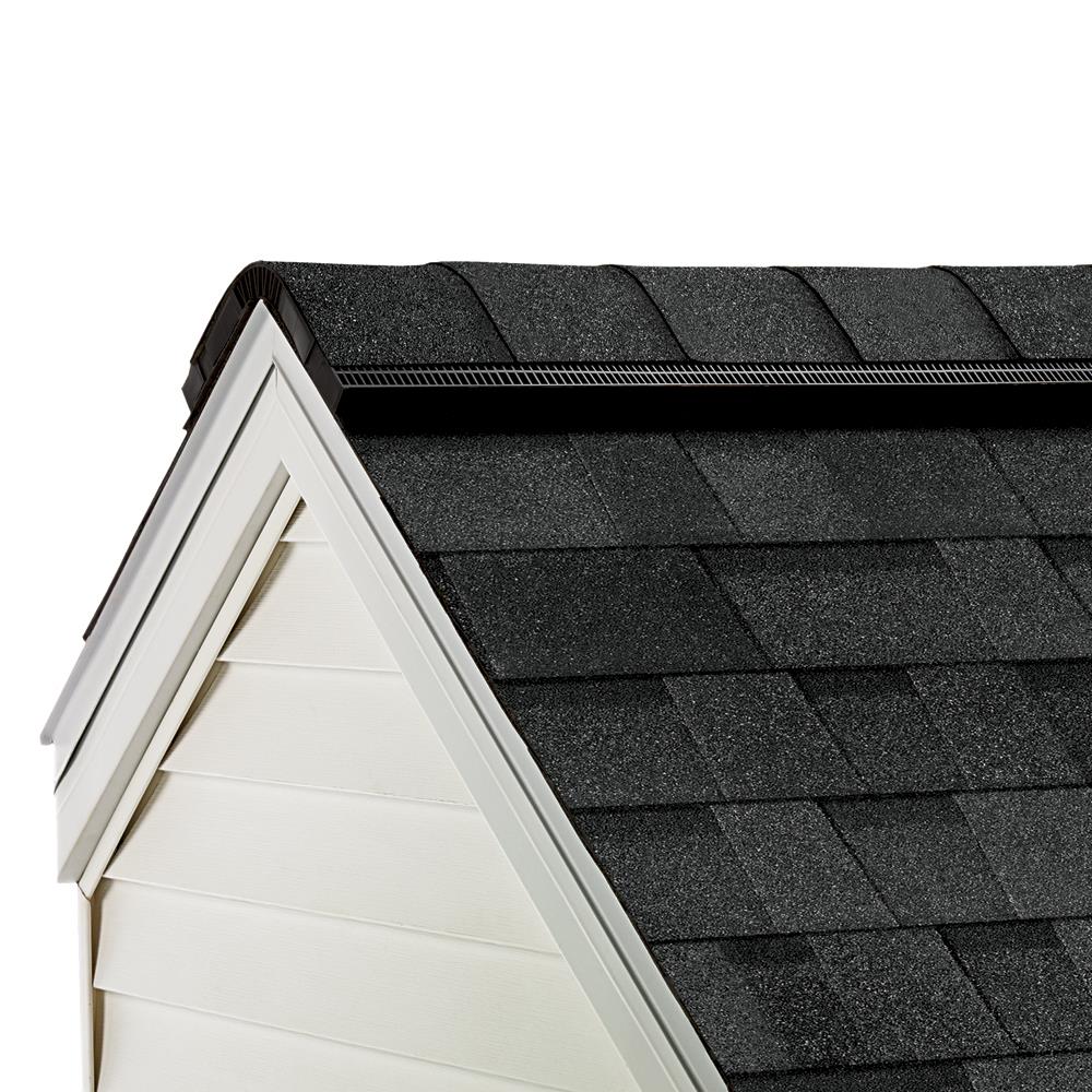 Owens Corning 1171638 ProEdge Twilight Black Algae Resistant Hip Ridge Roof Shingles ( 33-lin ft per Bundle )
