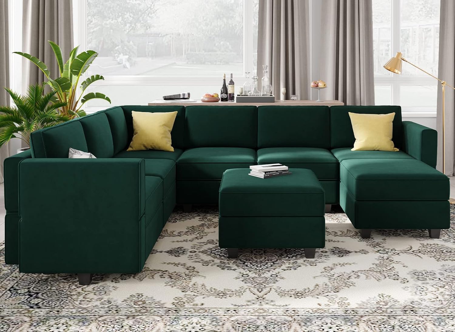 Belffin BF196-A7B2C-GREEN futons - View #4