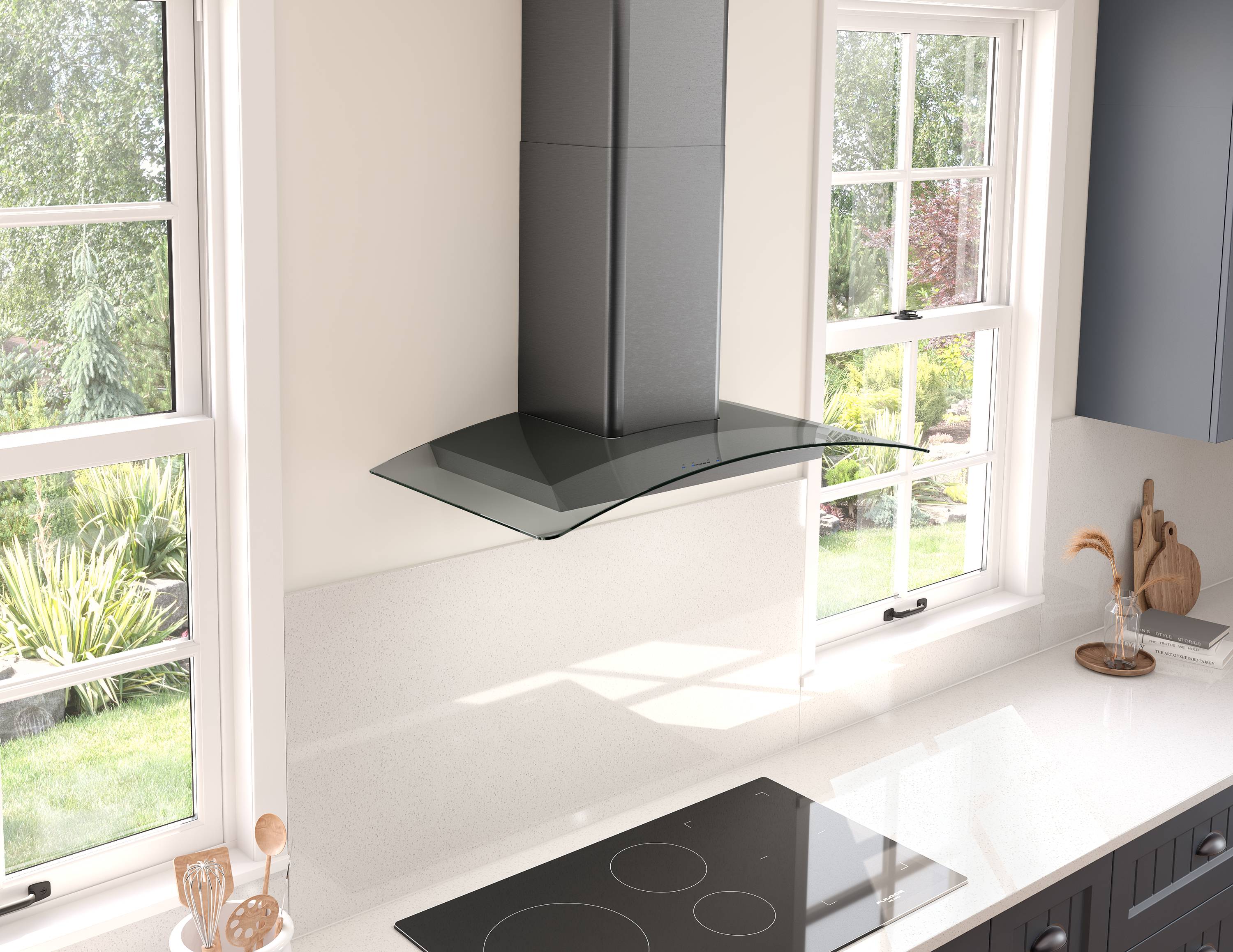 Zephyr ZRV-M90CBSGG Wall-Mounted-Range-Hoods - View #6