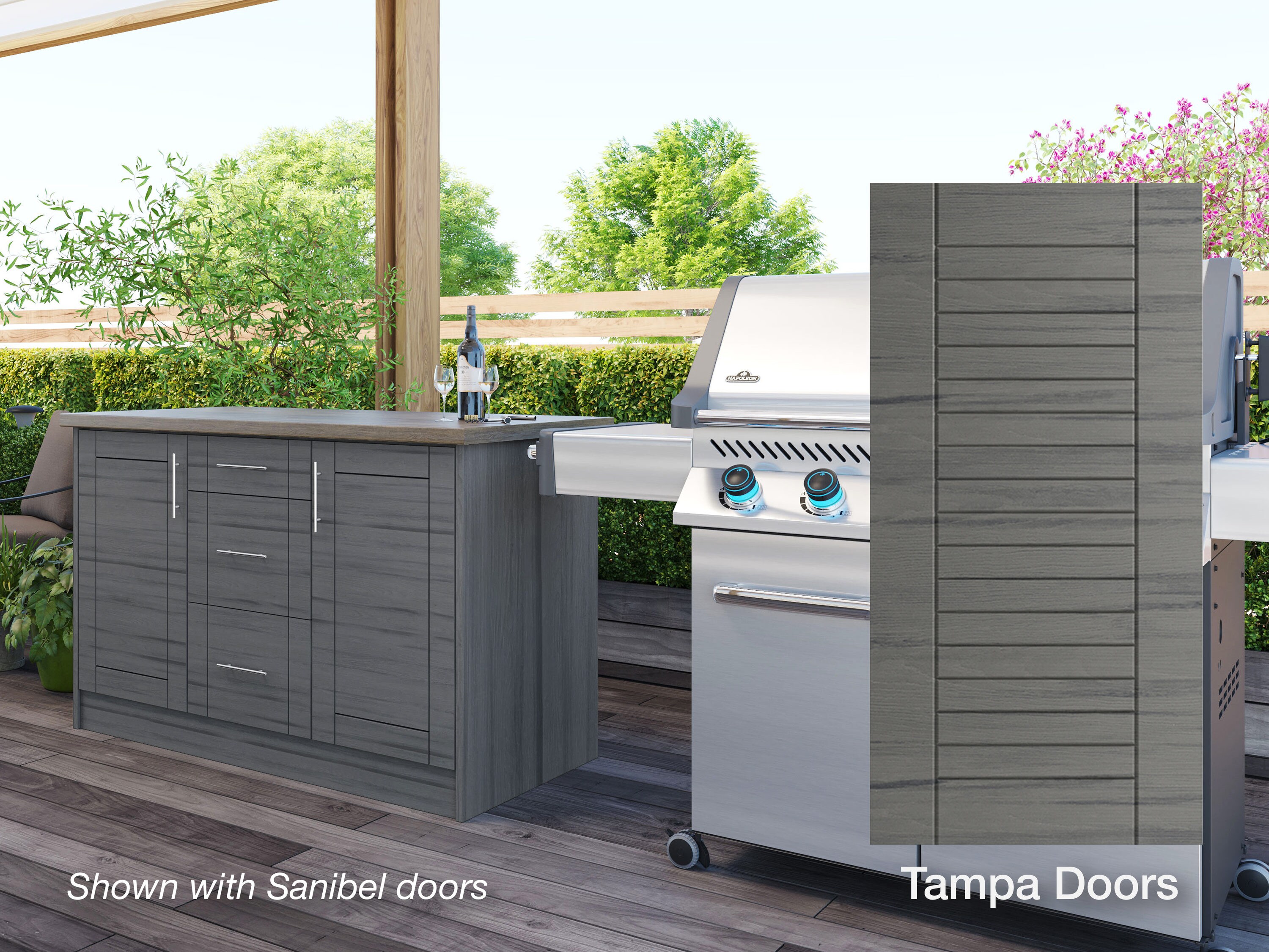 WeatherStrong WSE54WC-TDA Modular-Outdoor-Kitchens - View #2