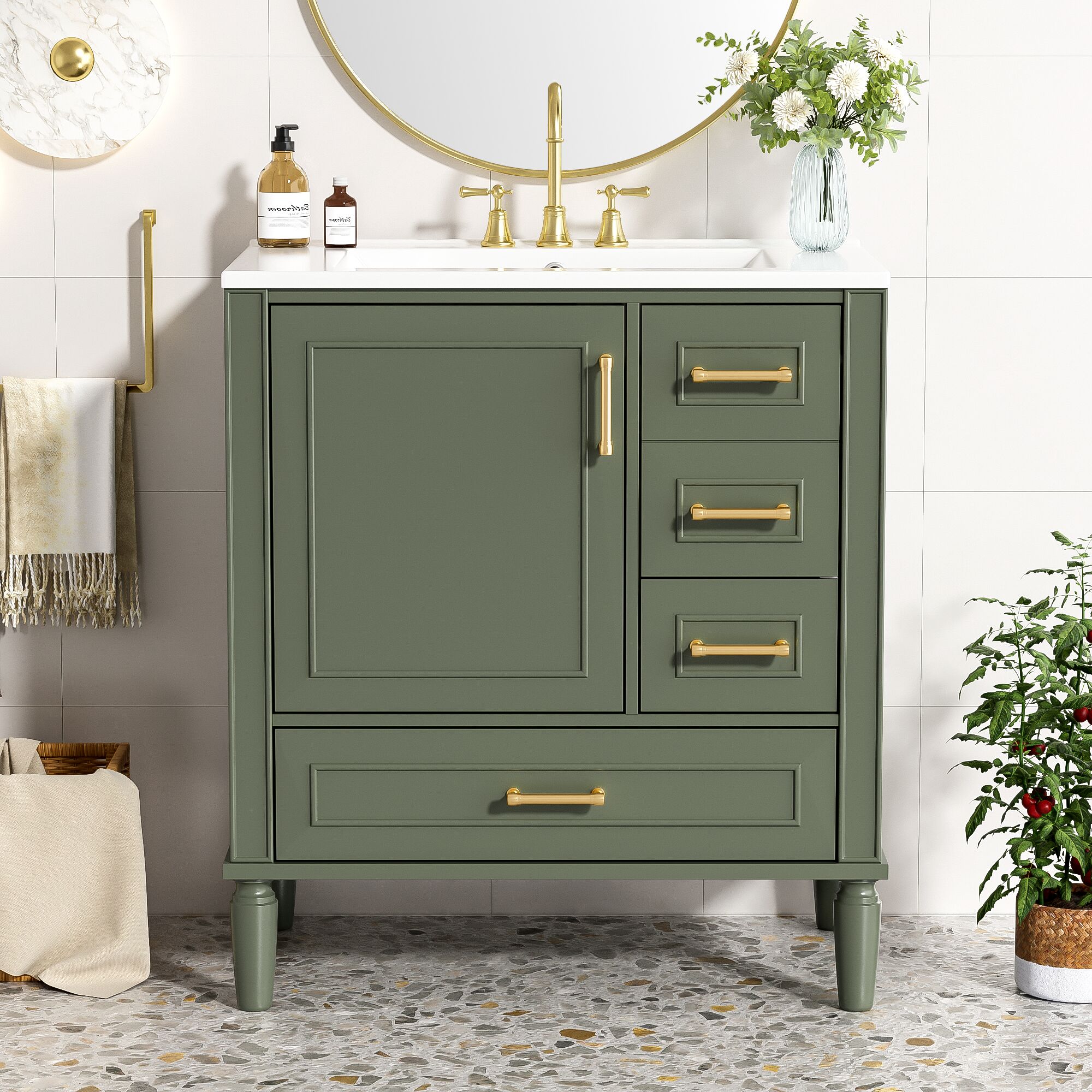 Qualler QDUVT479O Bath-Vanity-Combo - View #4