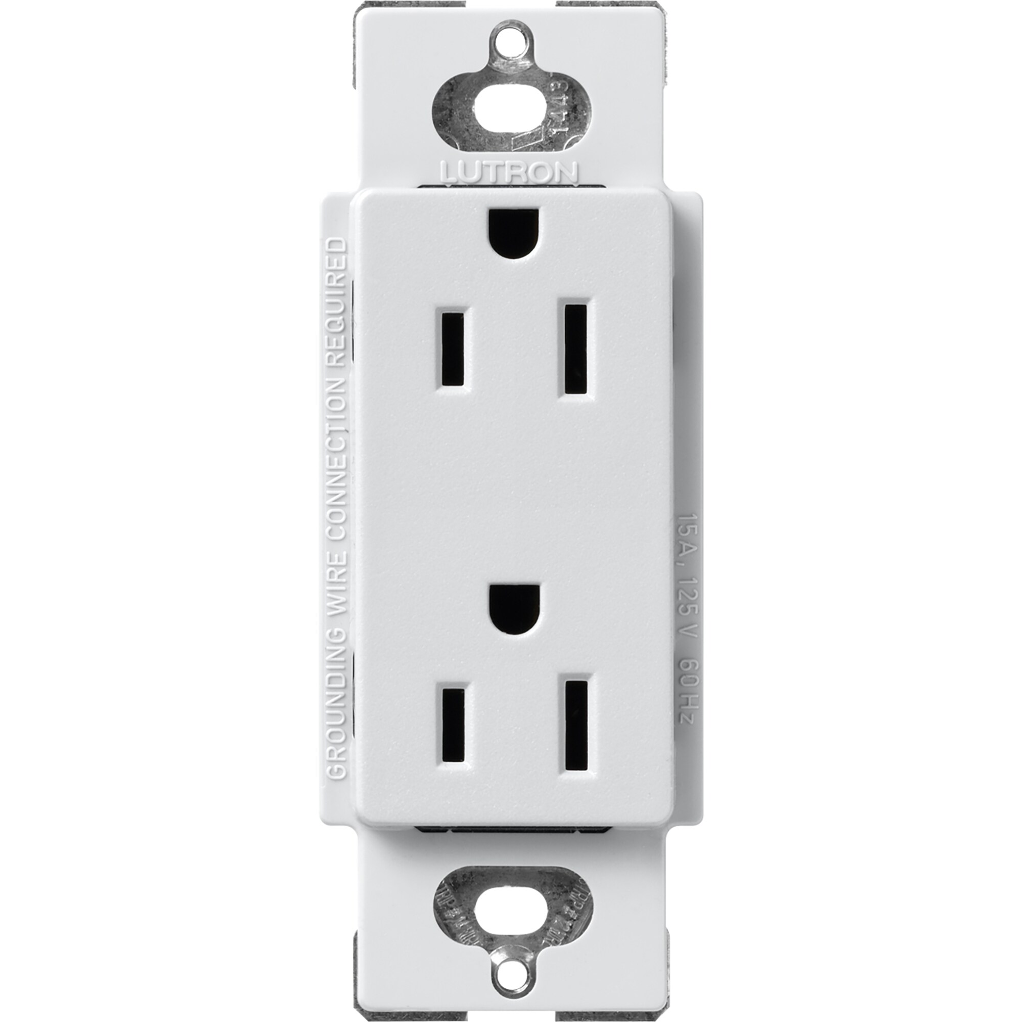 Lutron SCR-15-MI Claro 15 -Amp 120-volt Residential Decorator Outlet , Mist