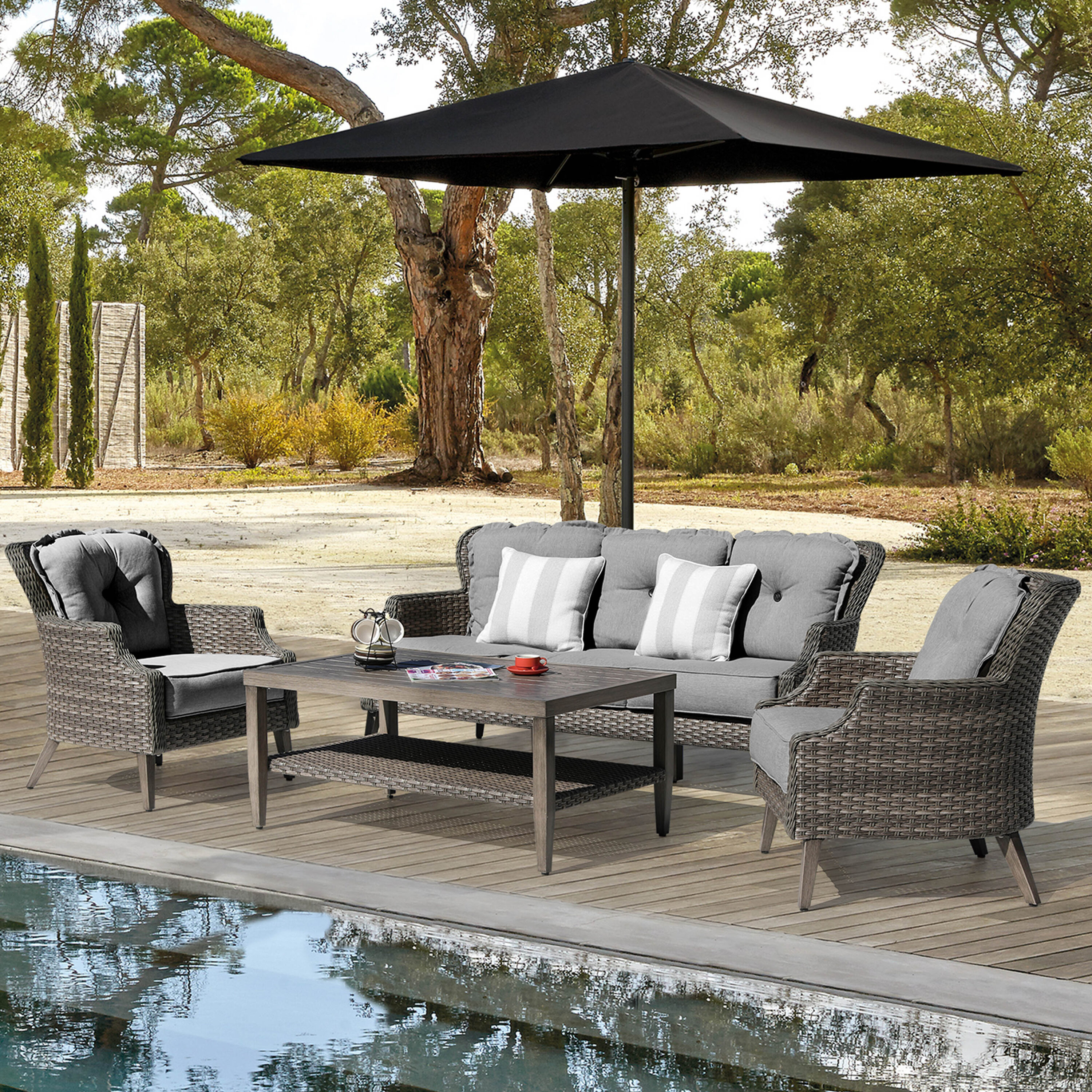 Patio time SWS005-01 Patio-Conversation-Sets - View #2