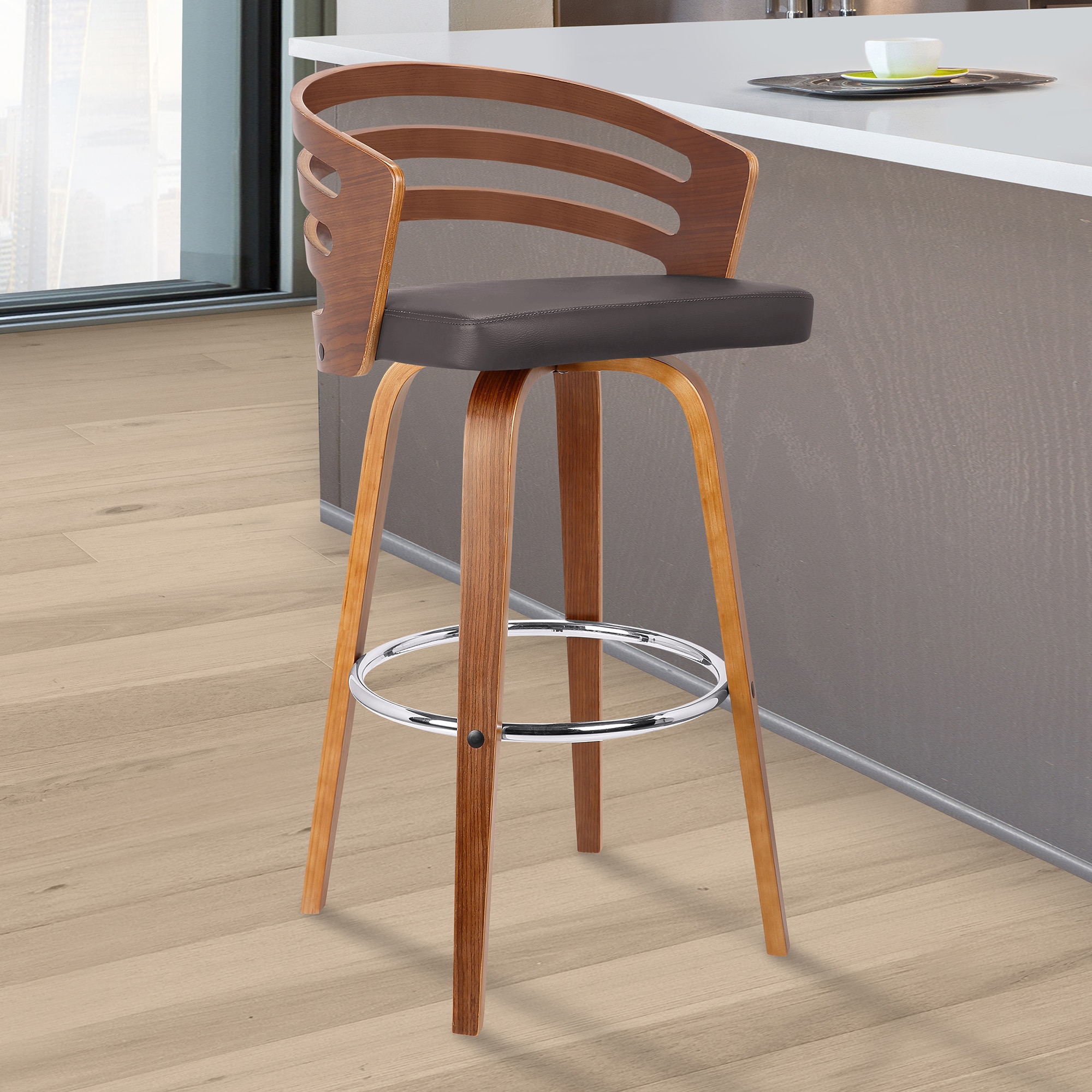 Armen Living LCJYBABRWA30 stools - View #7