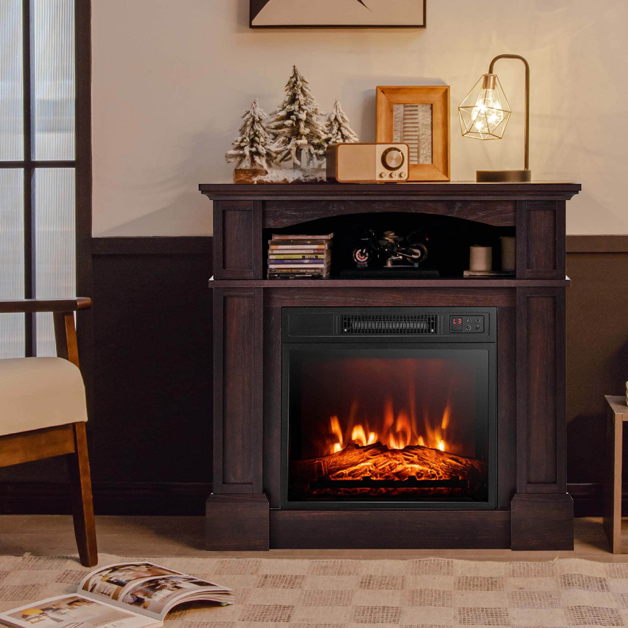 Goplus FP10102US-NA Electric-Fireplaces - View #10
