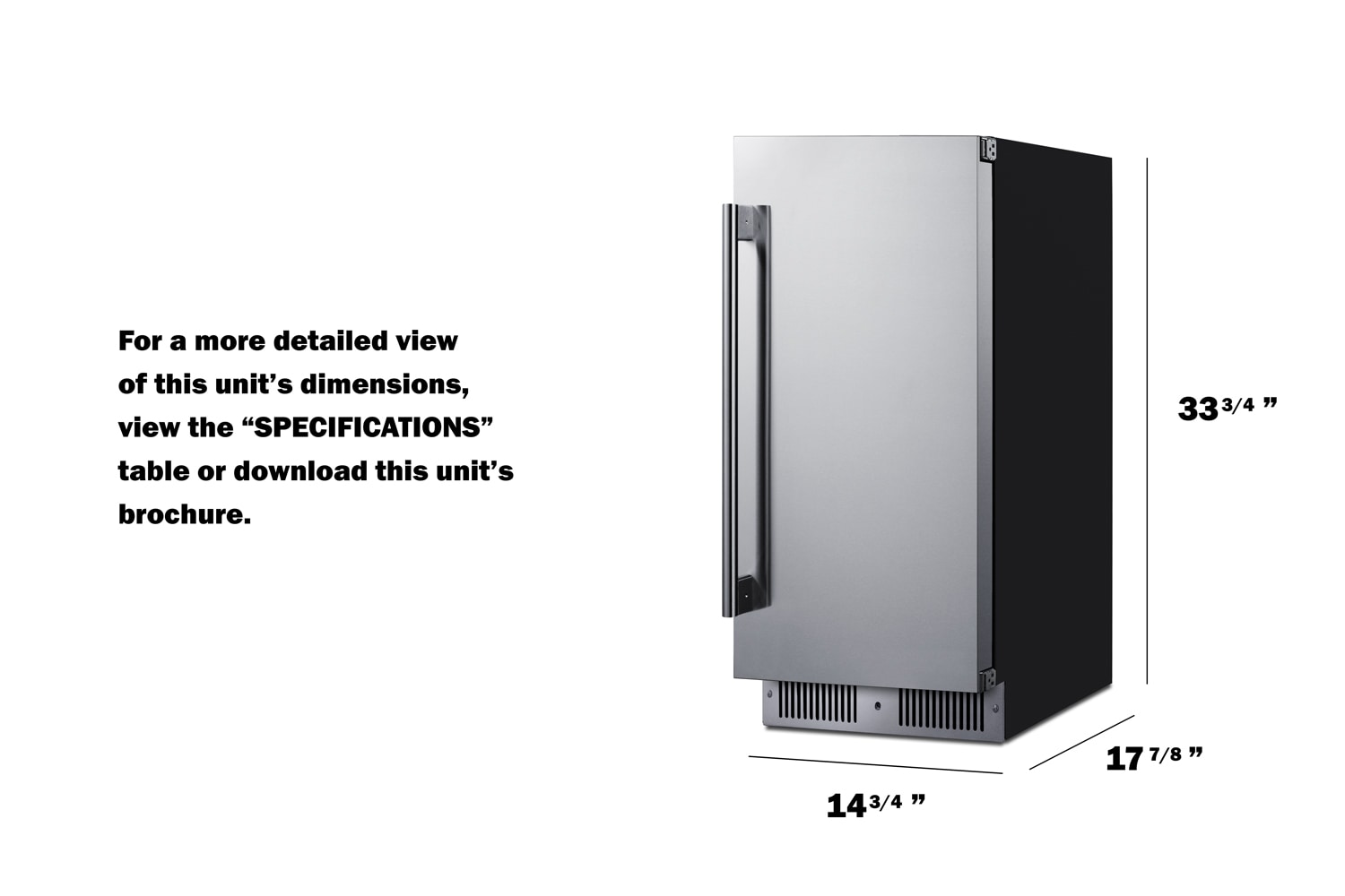 Summit Appliance SDHR1534 m050615 - View #5