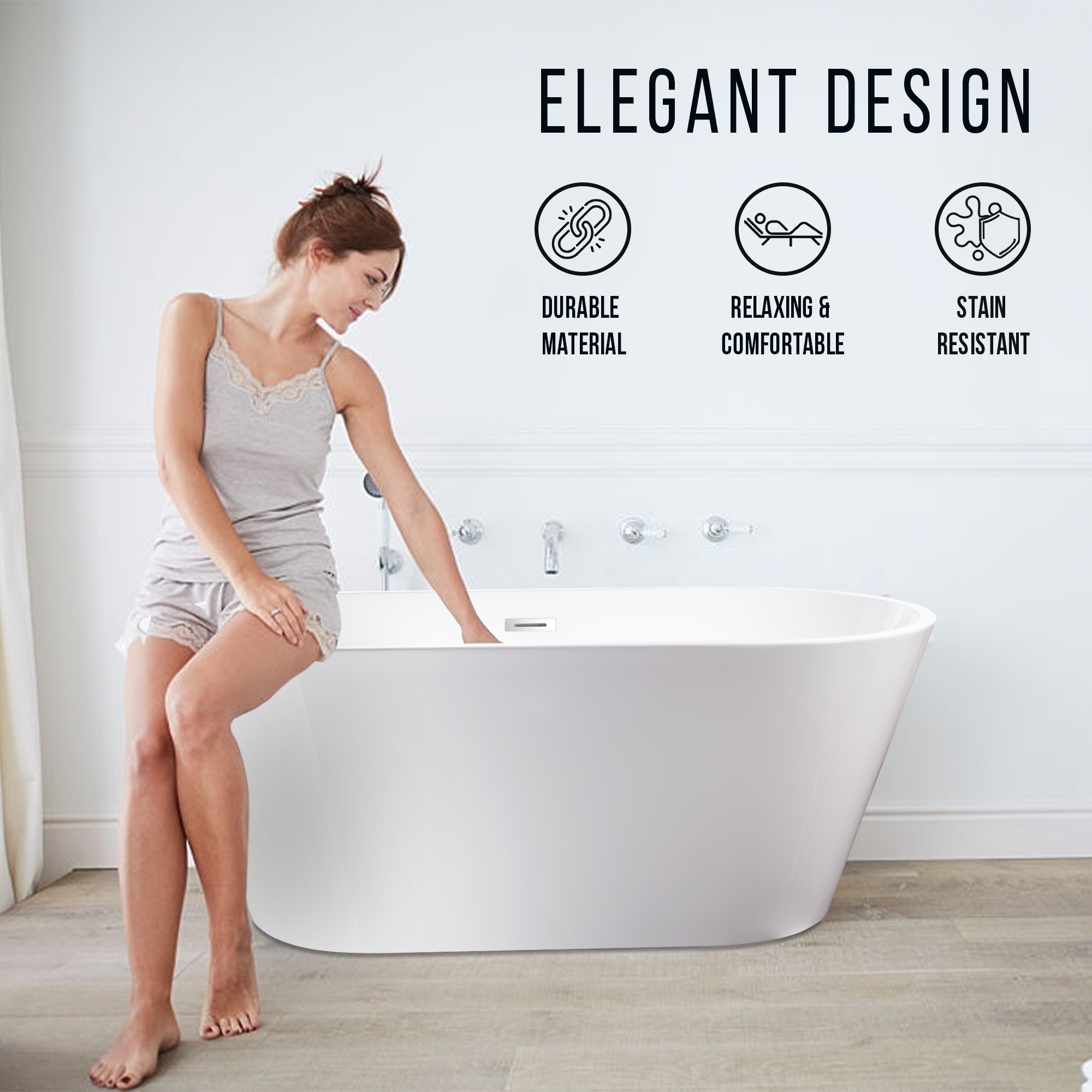 Vanity Art VA6815-NSW bathtubs - View #3