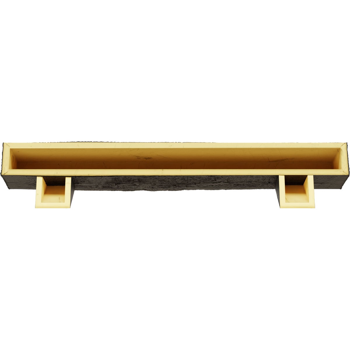 Ekena Millwork MANURS04X08X72BKBC Mantel-Shelves - View #5