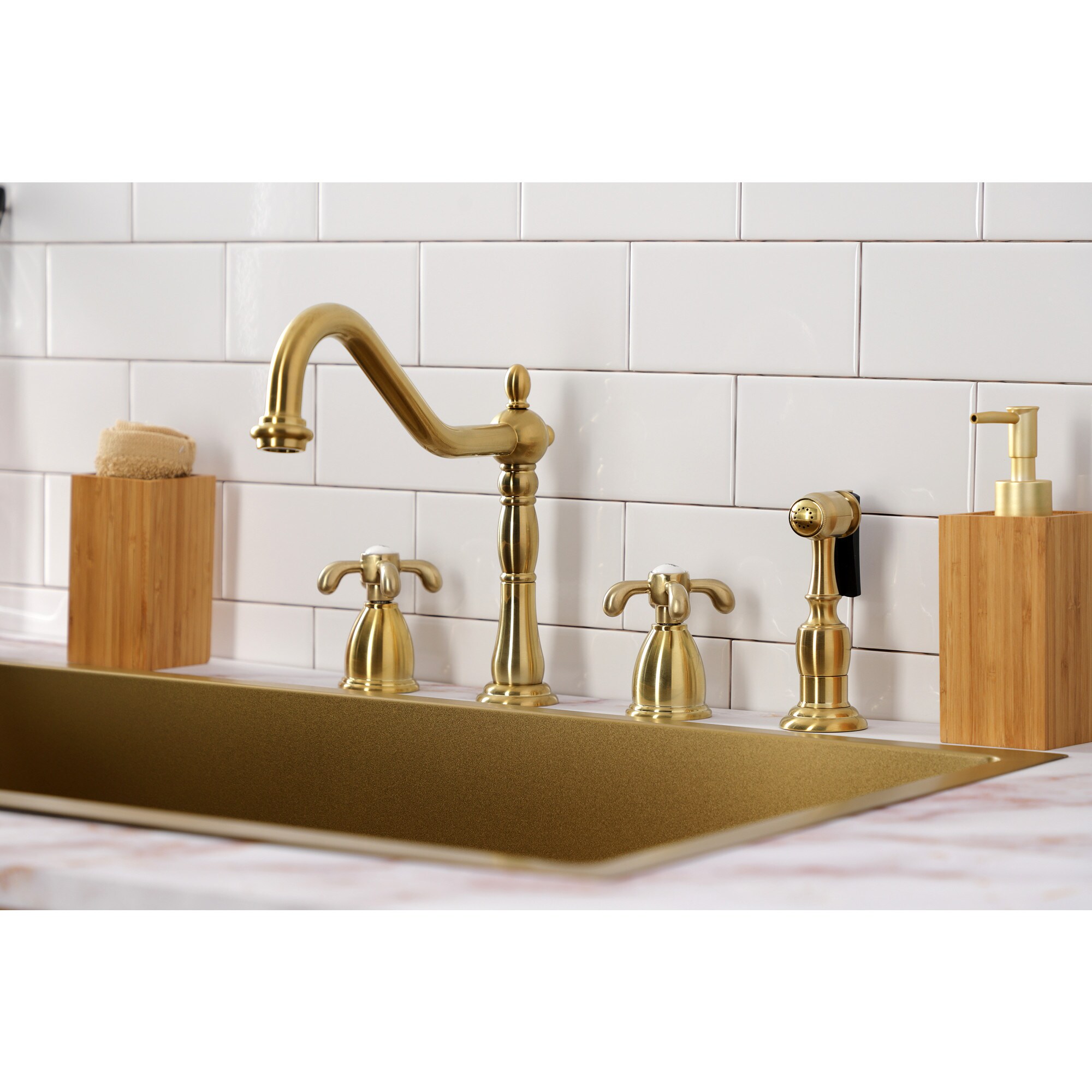 Kingston Brass WLKB1797TXBS Kitchen-Faucets - View #5