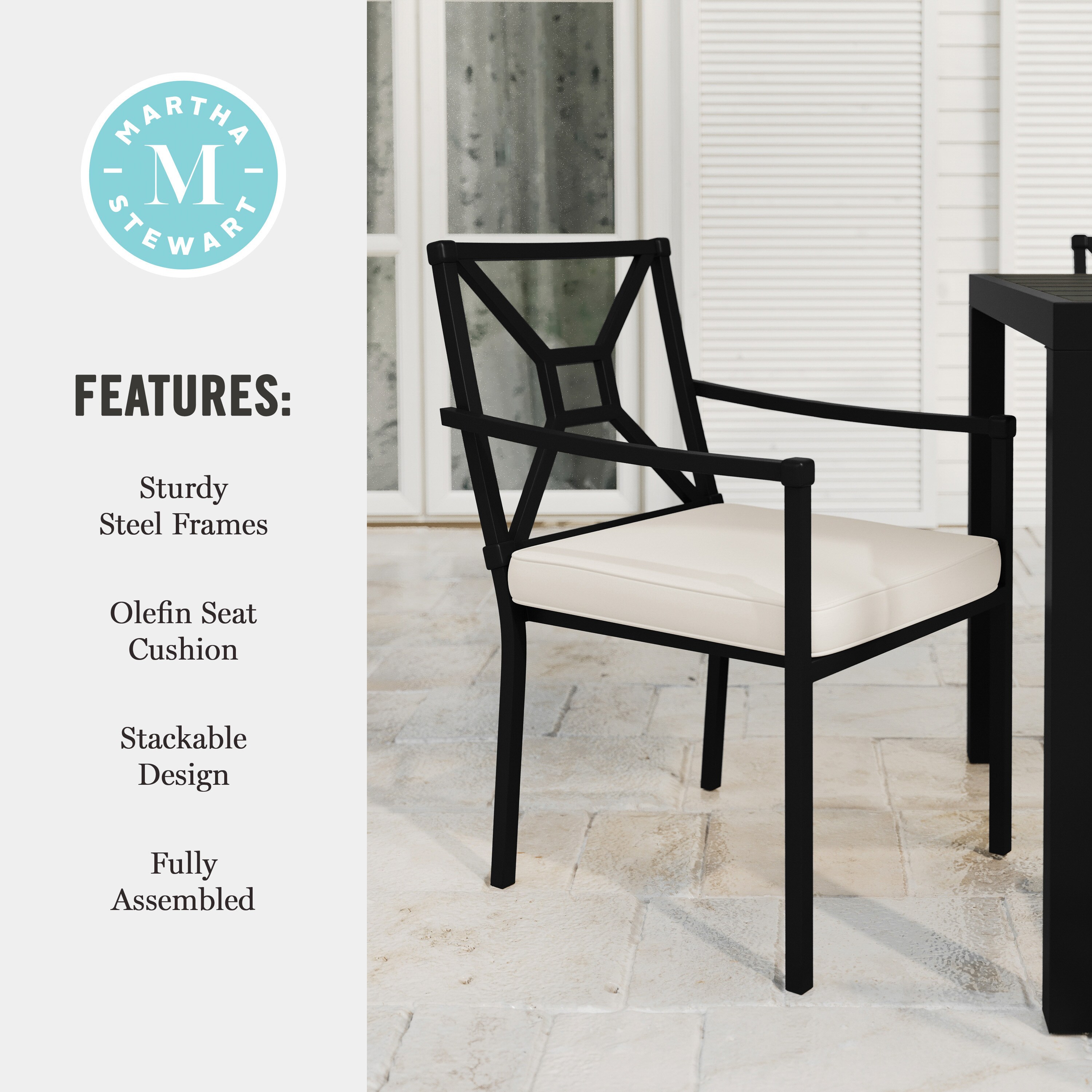 Martha Stewart 196861190780 Patio-Chairs - View #7