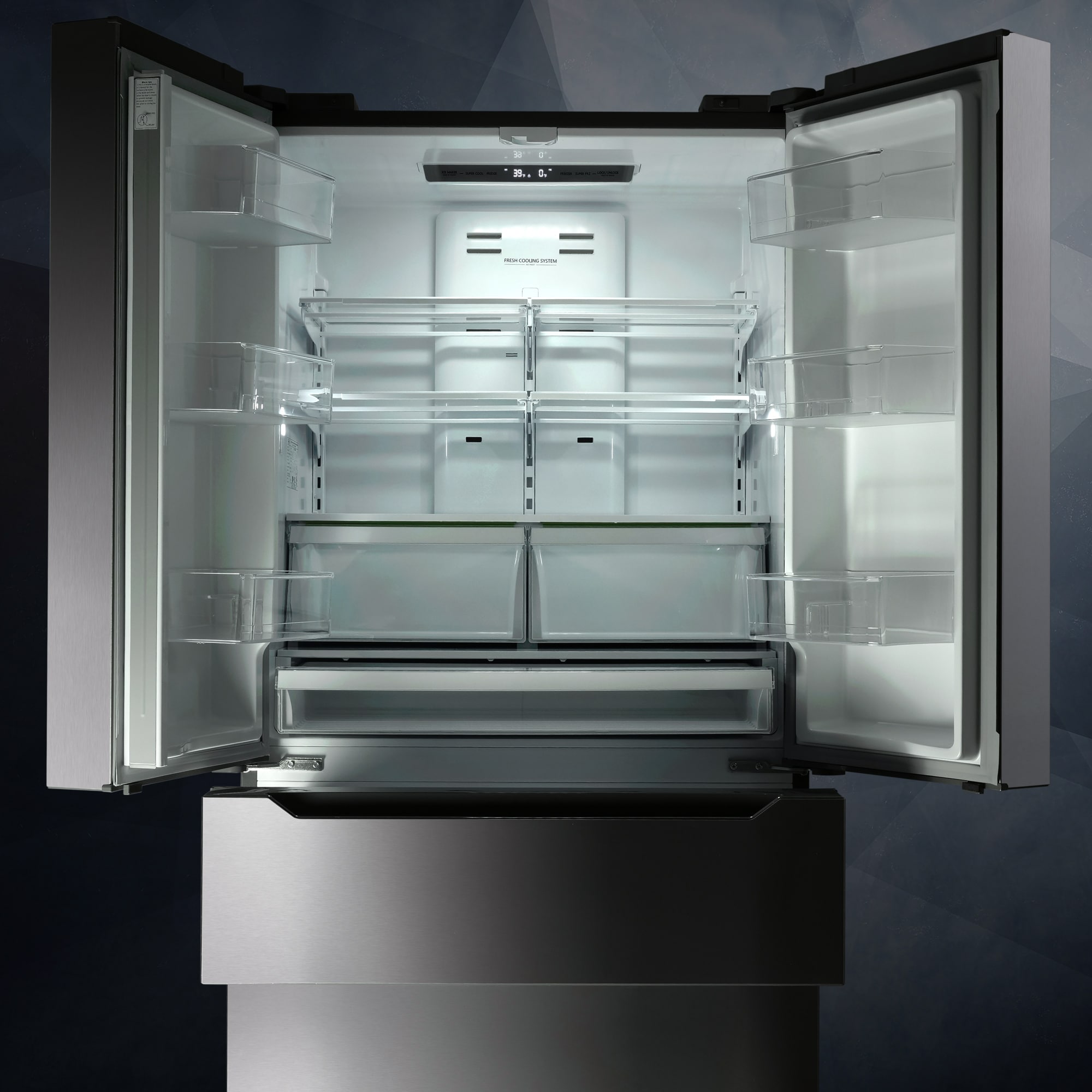 Cosmo COS-FDR225RHSS French-Door-Refrigerators - View #18