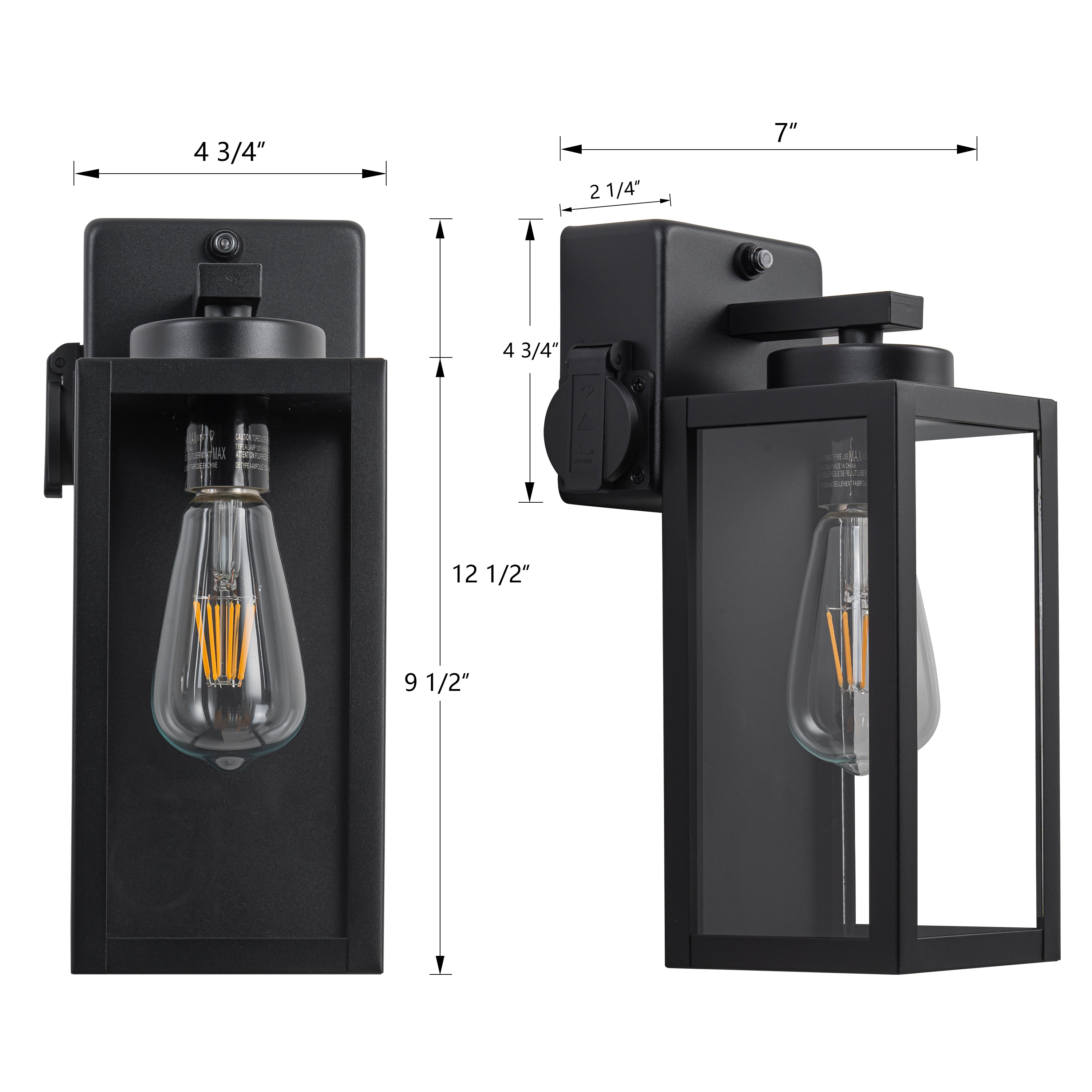 C Cattleya LCA2563-LIN-2W Outdoor-Wall-Lighting - View #9