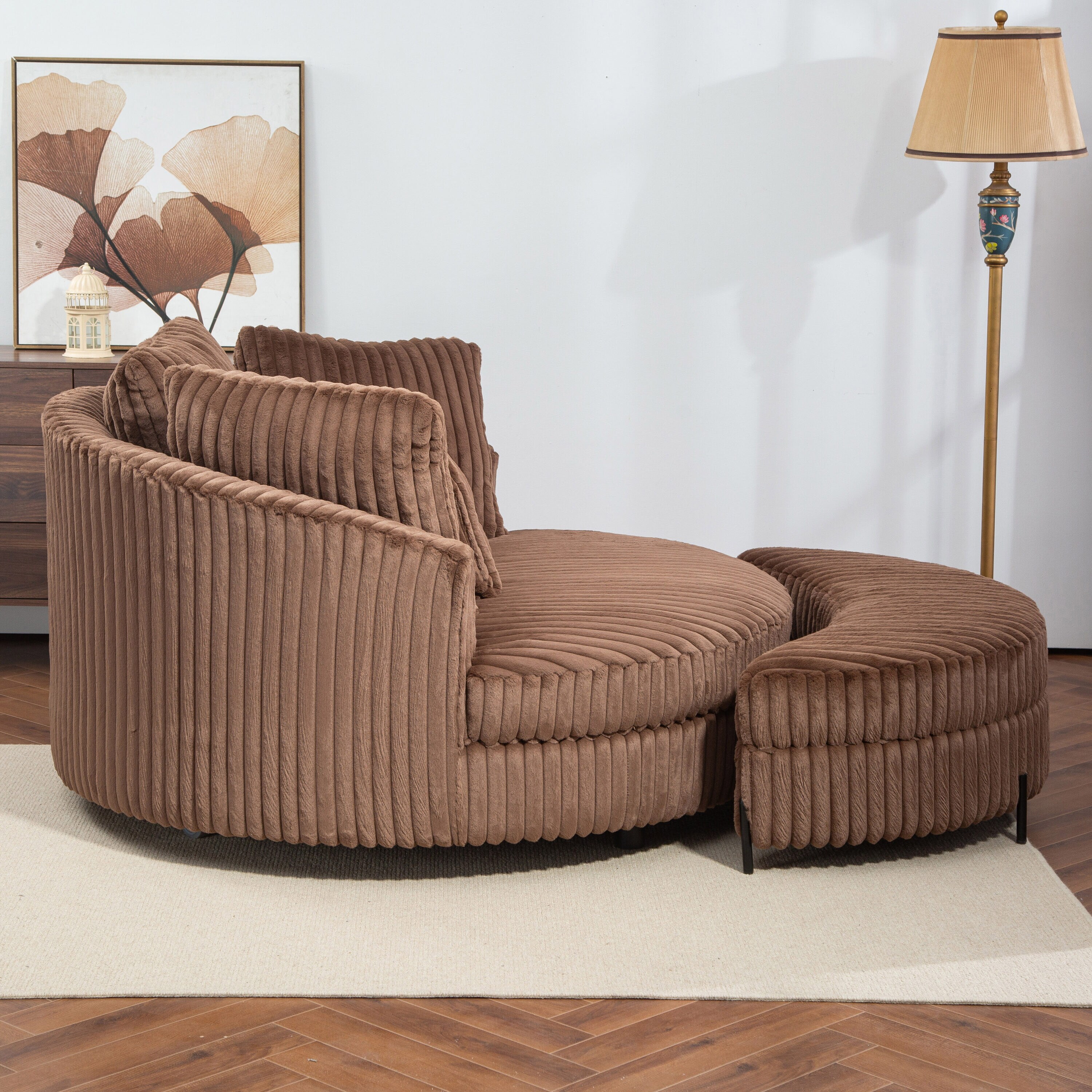 Hrinhom HC-T1002-BROWN chairs - View #4