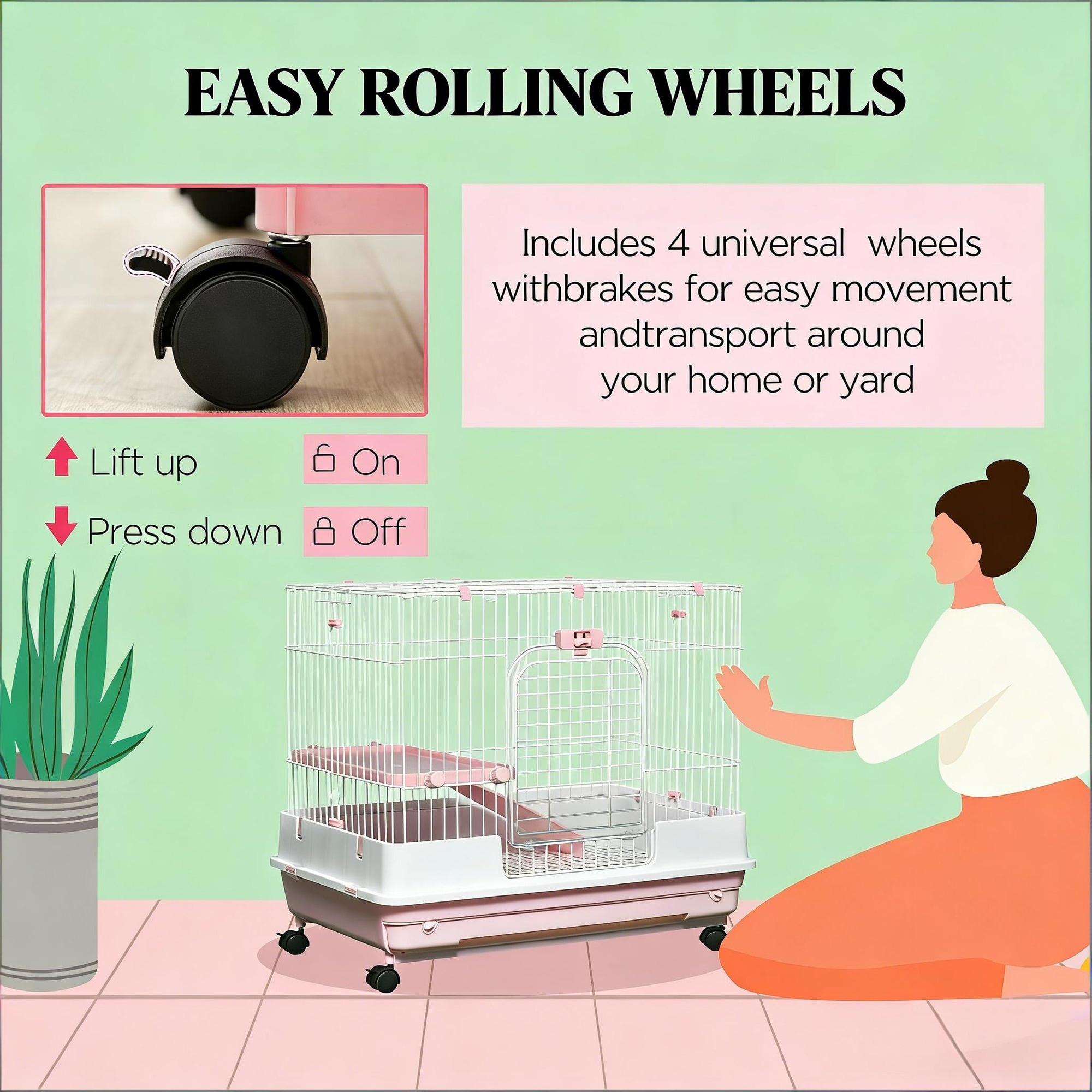 HyperDrop Cart W-T3971P436696 Dog-Houses - View #4