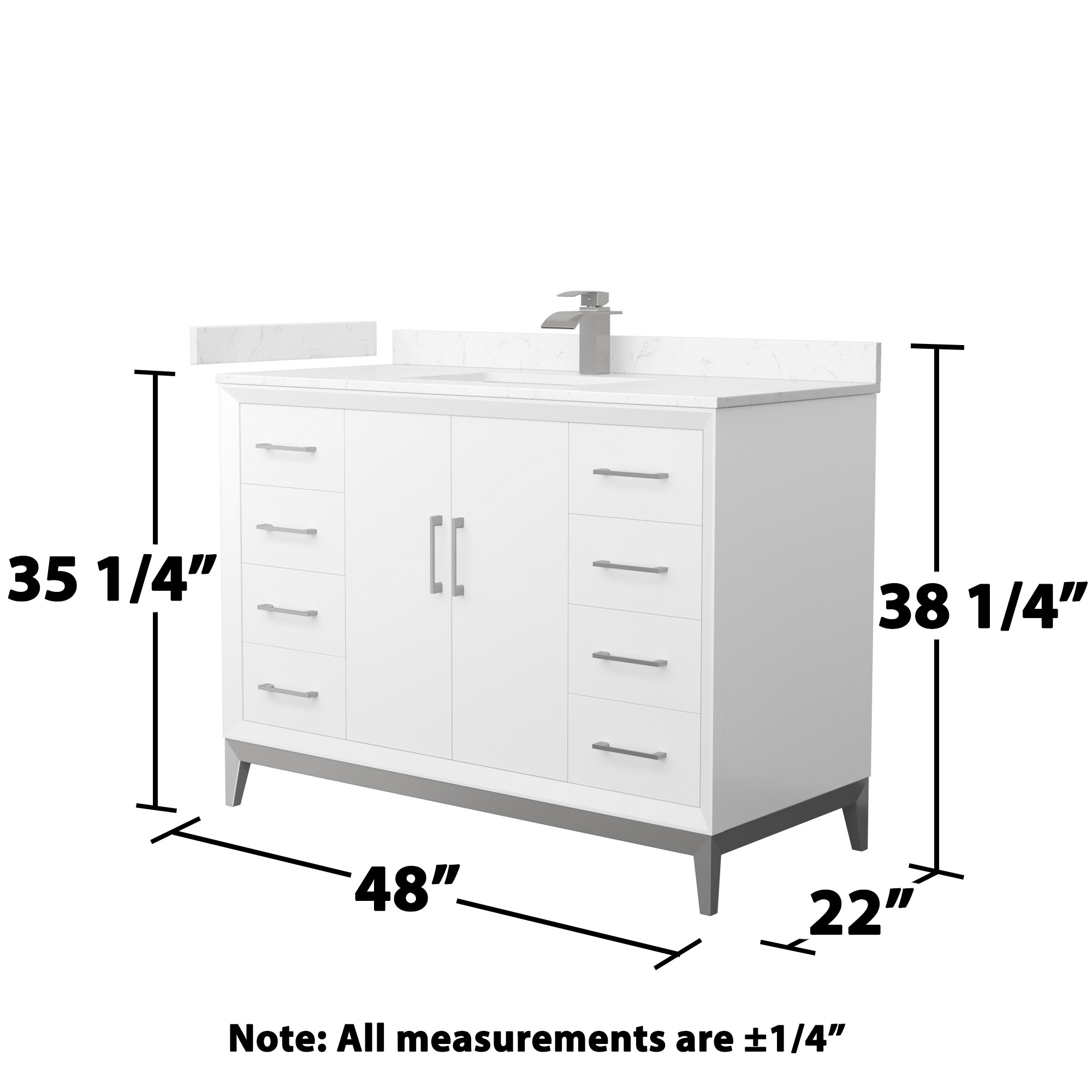 Wyndham Collection WCH818148SWHC2UNSMXX Bath-Vanity-Combo - View #6