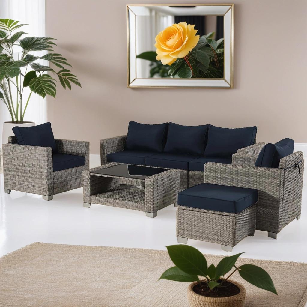 Damerin N7CS42 Patio-Conversation-Sets - View #4
