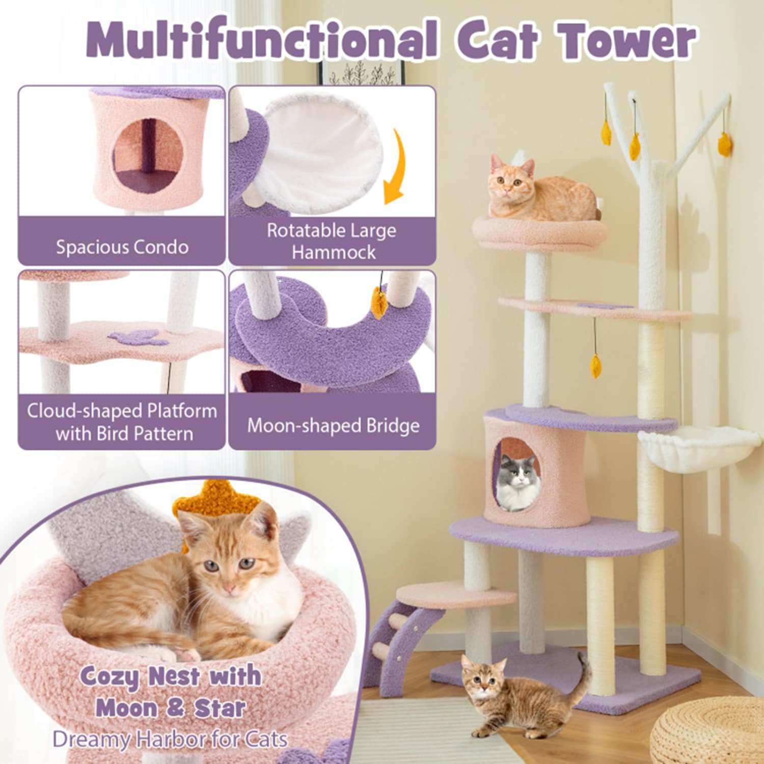 Mondawe MO-PV10138PU Cat-Trees - View #6