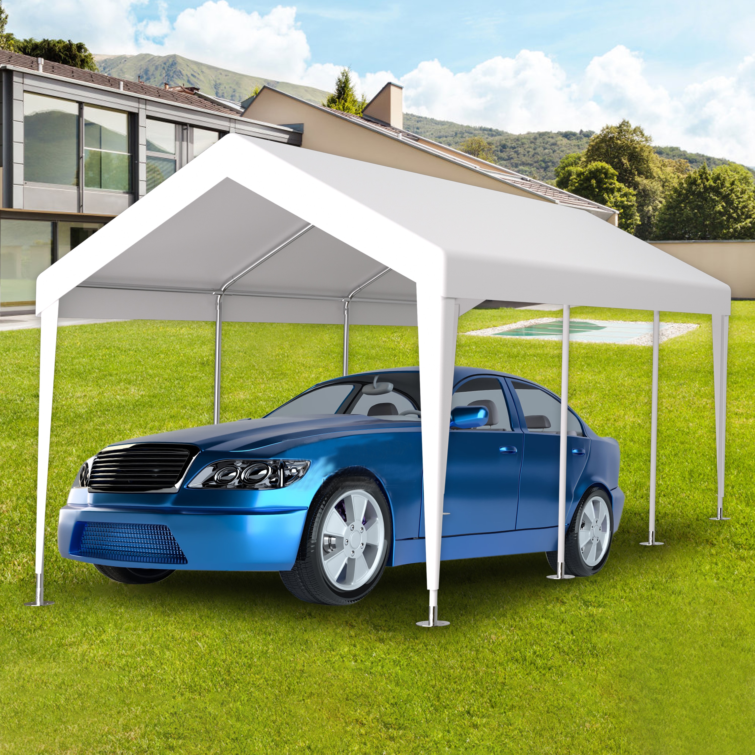 LOVMOR SF-W-W465P204145 Carport-Covers - View #4