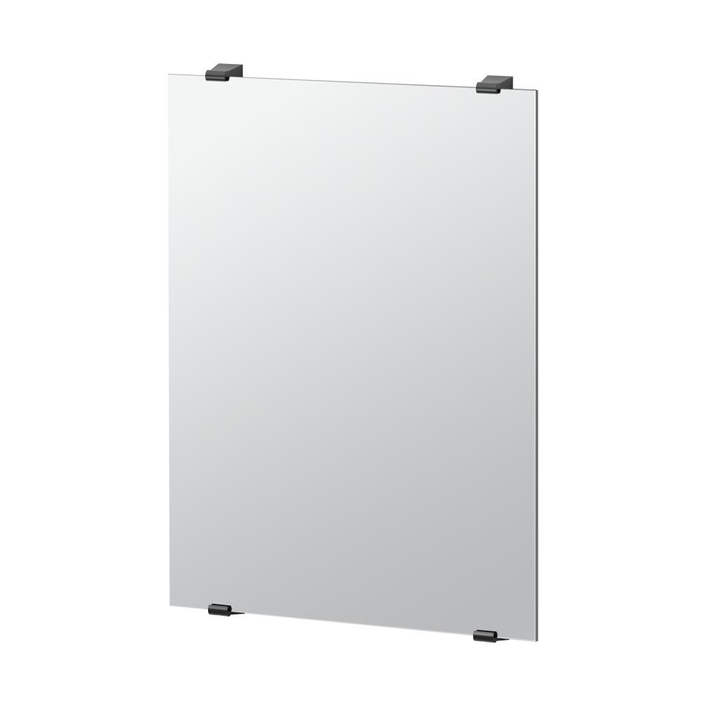 Gatco 1563MX Bleu 22-Inches x 30-Inches Beveled Frameless Rectangular Bathroom Vanity Mirror ( Chrome )