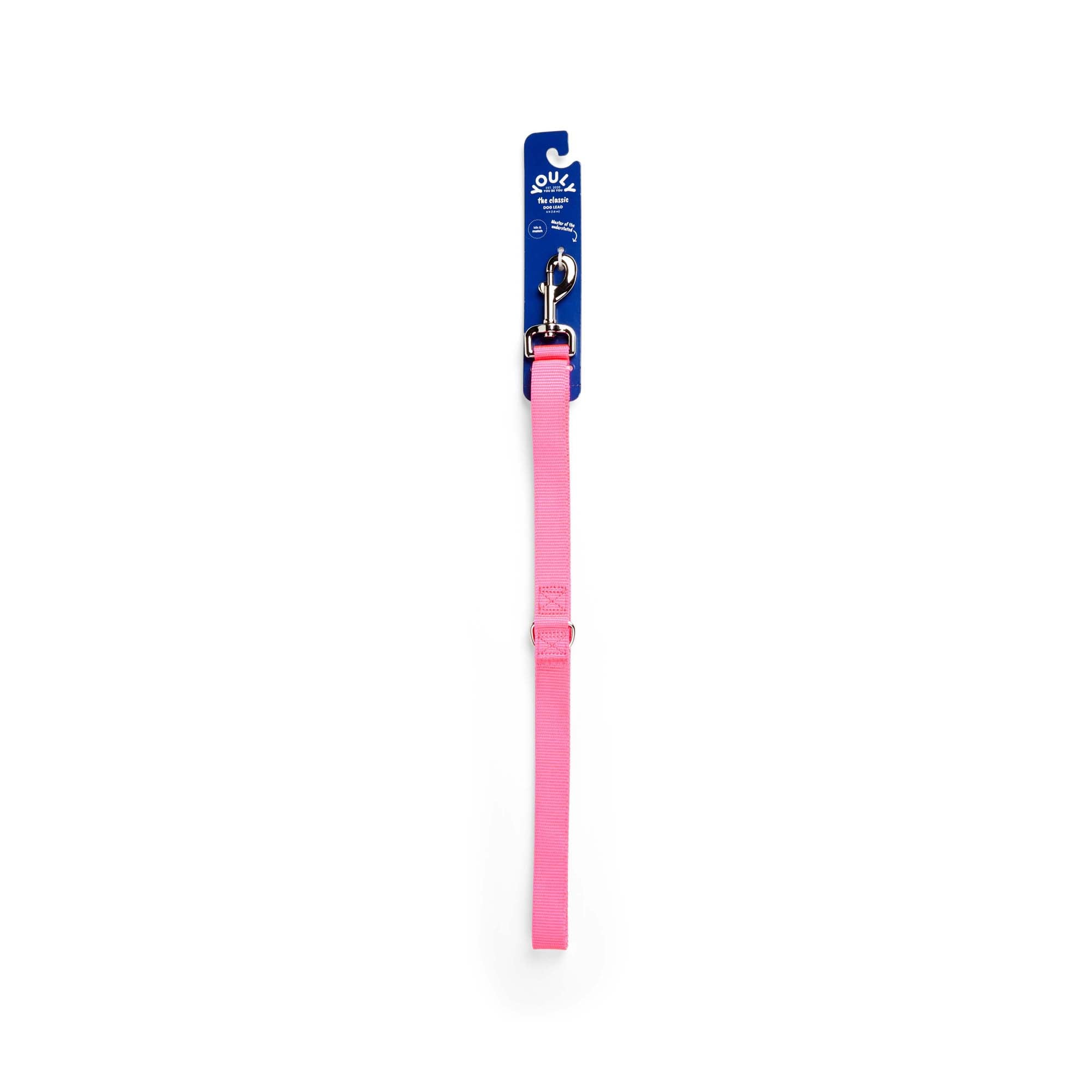 Youly 3709728 Pink Dog collar , Medium