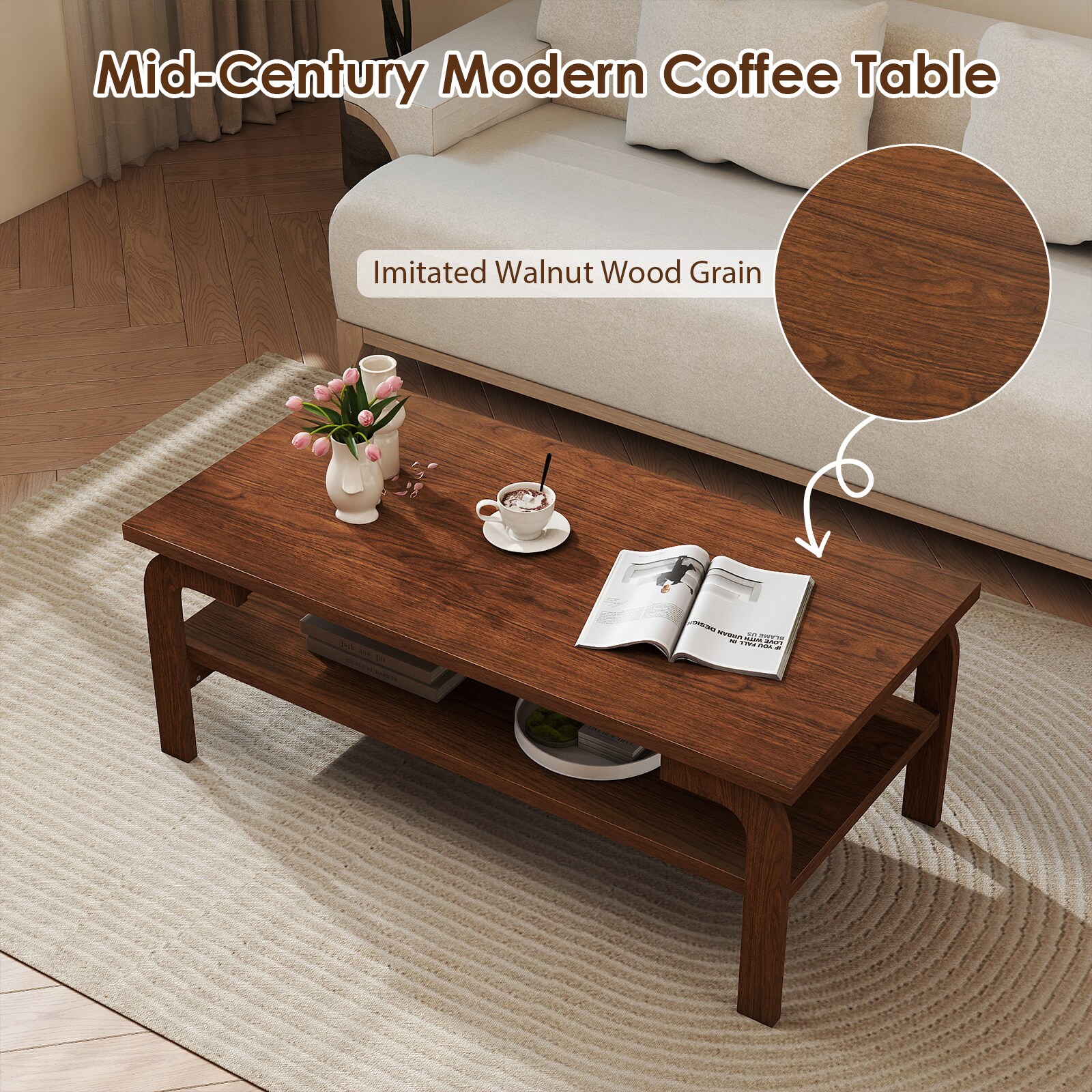 Volenca VOL-0DKK6P Coffee-Tables - View #5