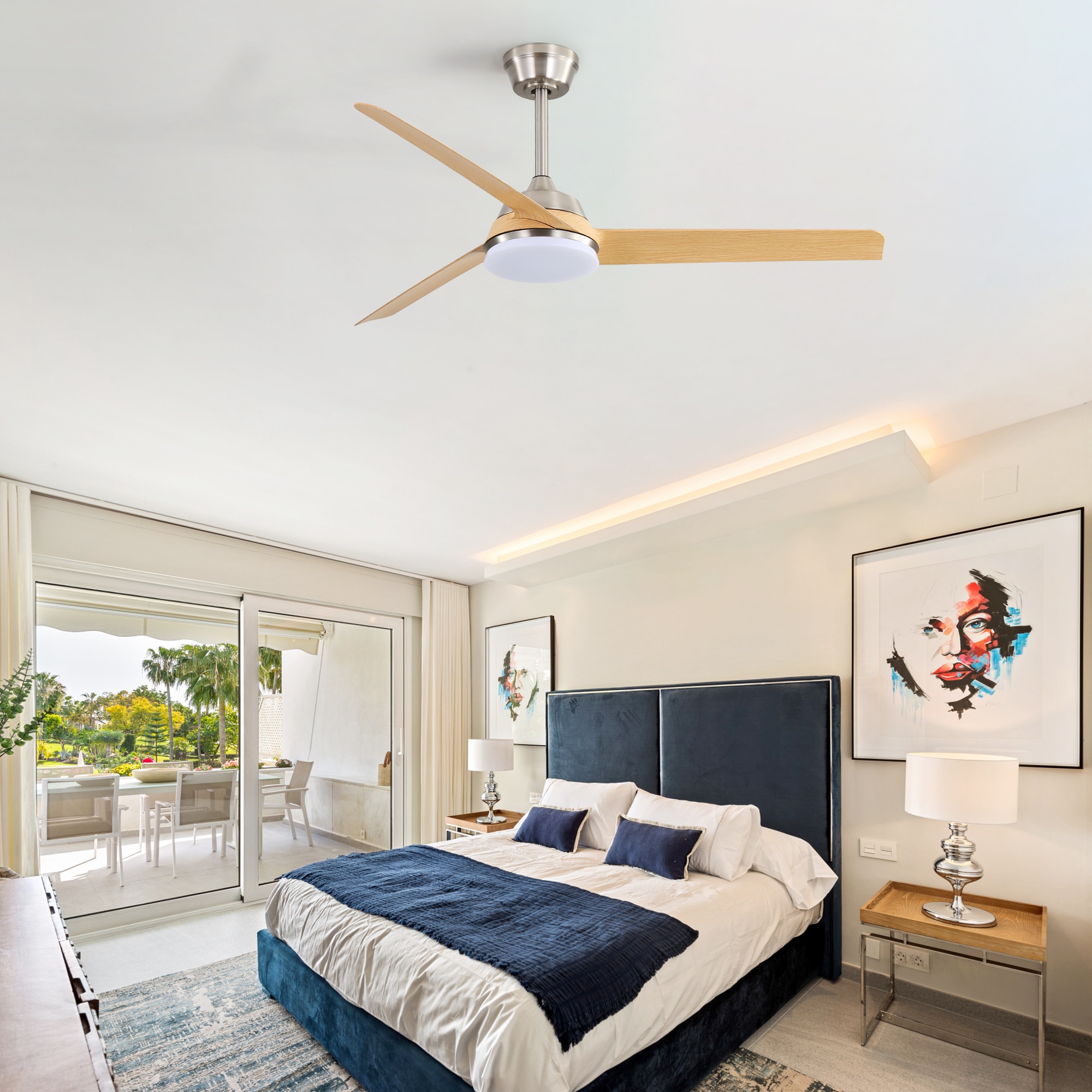 WELLFOR SYMBE-69914 Ceiling-Fans - View #2
