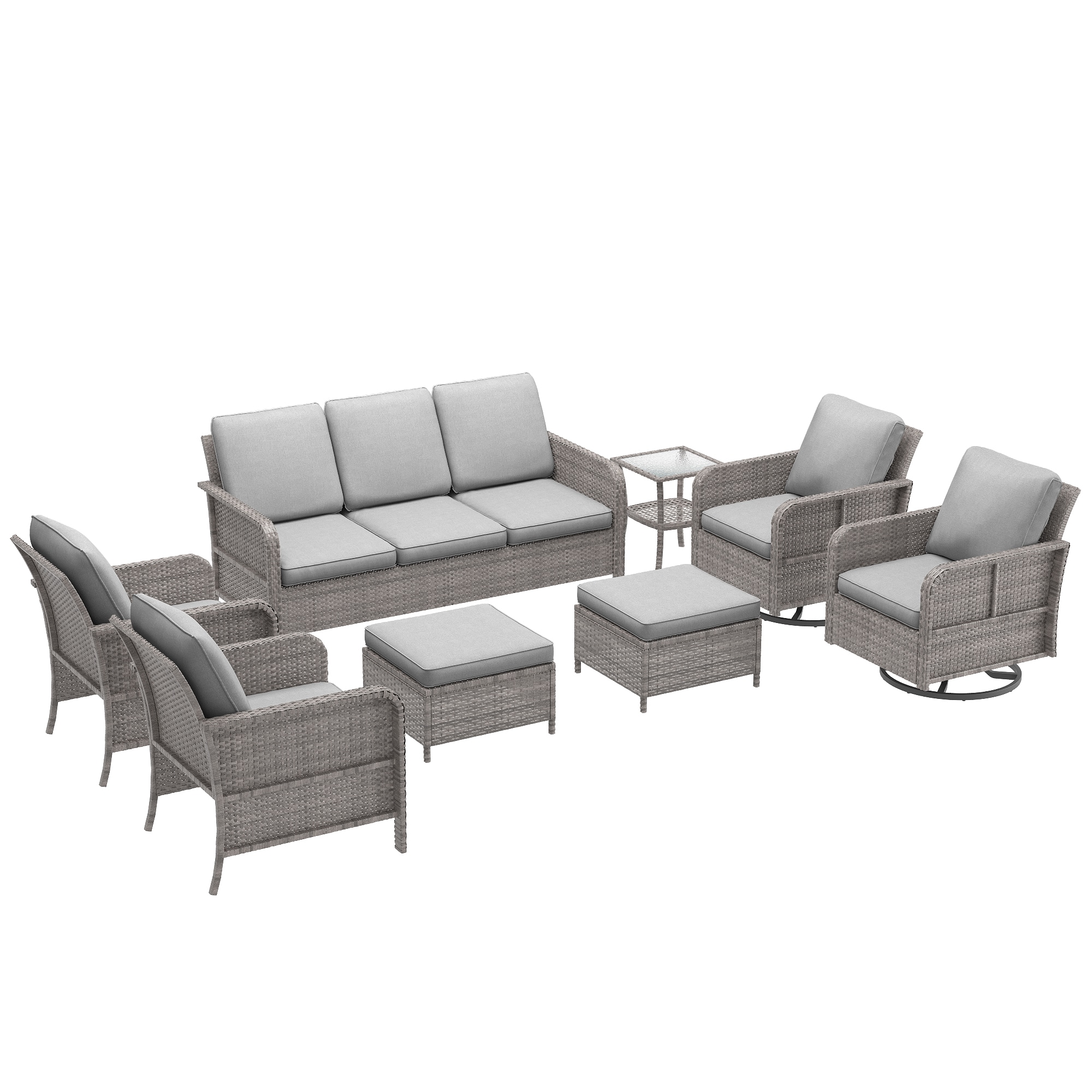 Sonkuki SD-AB-HGY-952RT3 Patio-Conversation-Sets - View #2