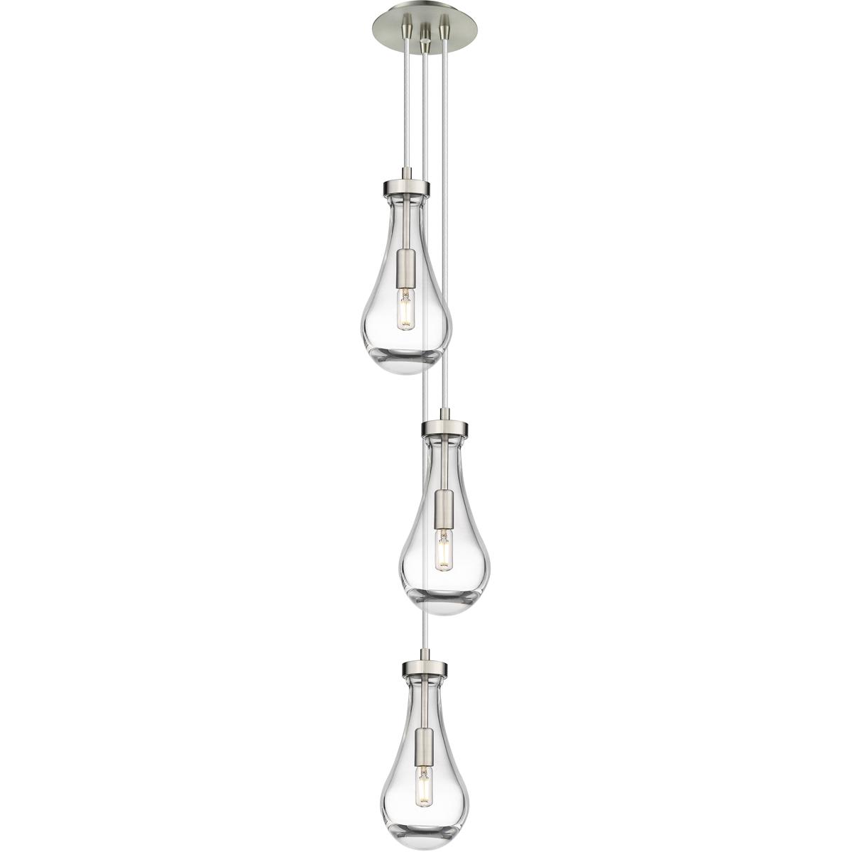 Innovations Lighting - 103-451-1P-SN-G451-5CL Owego Pendant Brushed Satin Nickel