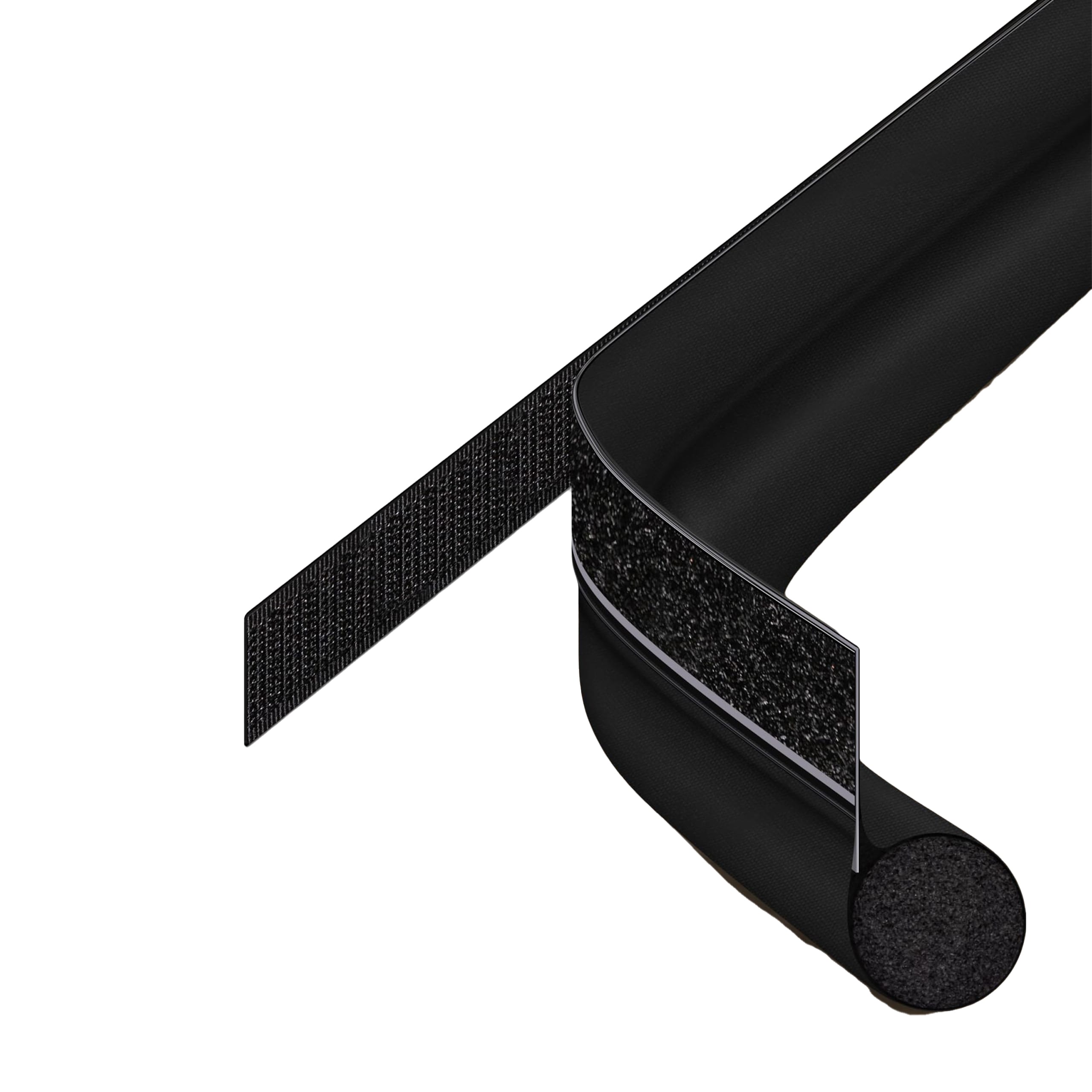 Etokfoks 36 In Black Adjustable Door Draft Stopper Under Door Draft Blocker Weather Stripping Seal Strip For Interior And Exterior Doors #LETEBJ0DW