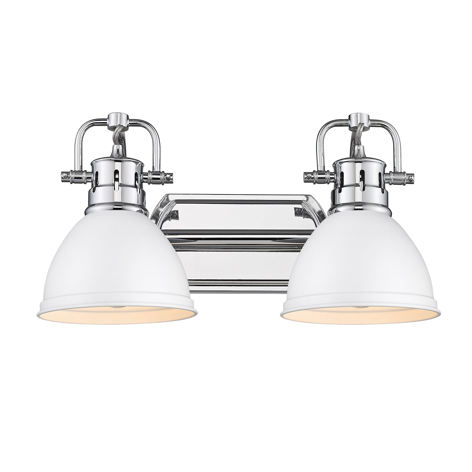 Golden Lighting 3602-BA2 CH-WHT b089995 - View #3